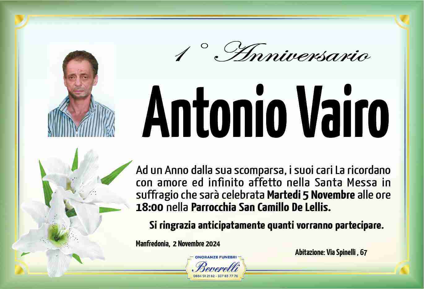 Antonio Vairo