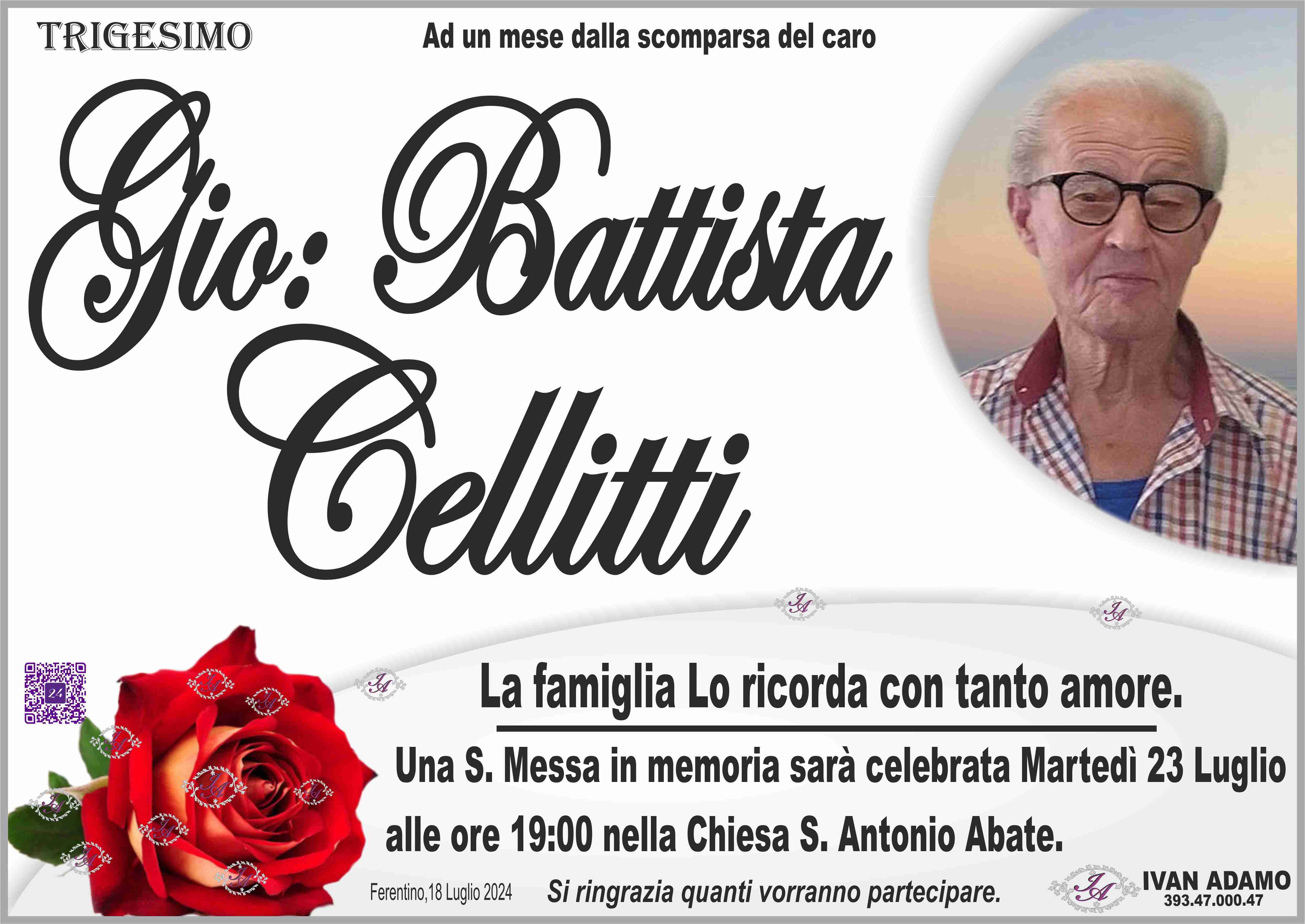 Gio: Battista Cellitti