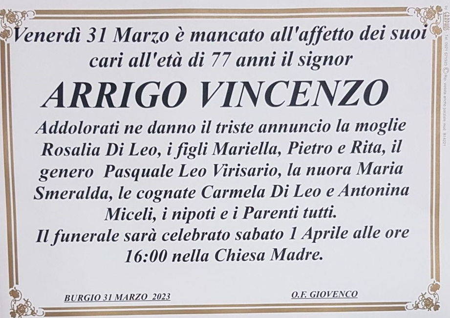 Vincenzo Arrigo