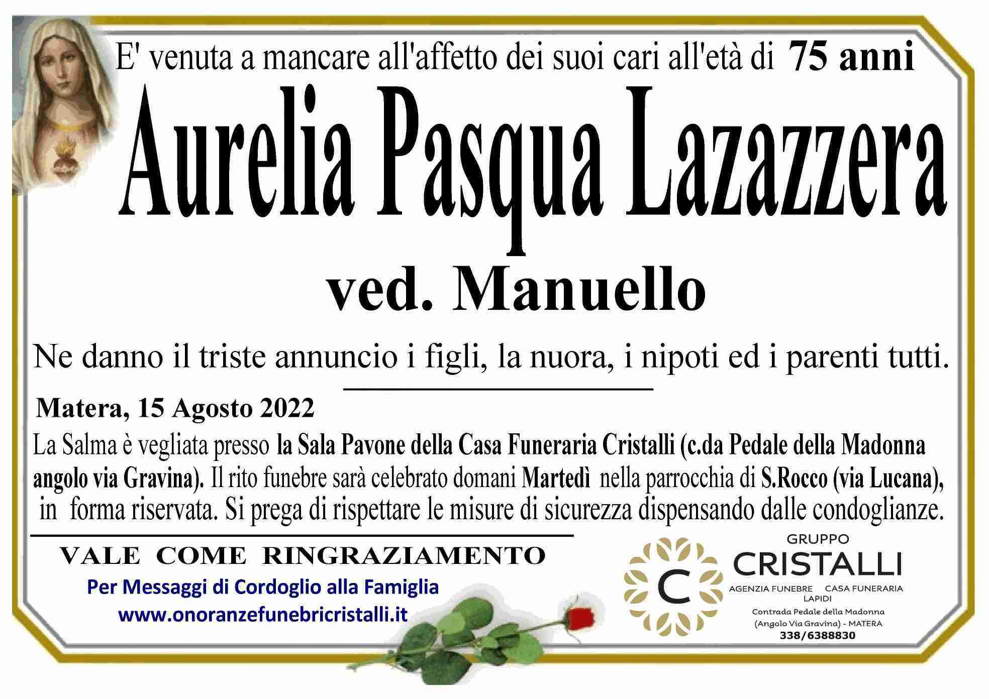 Aurelia Pasqua Lazazzera