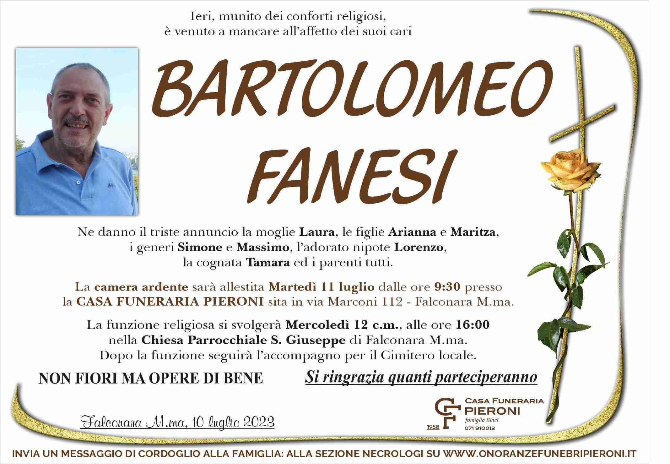 Bartolomeo Fanesi