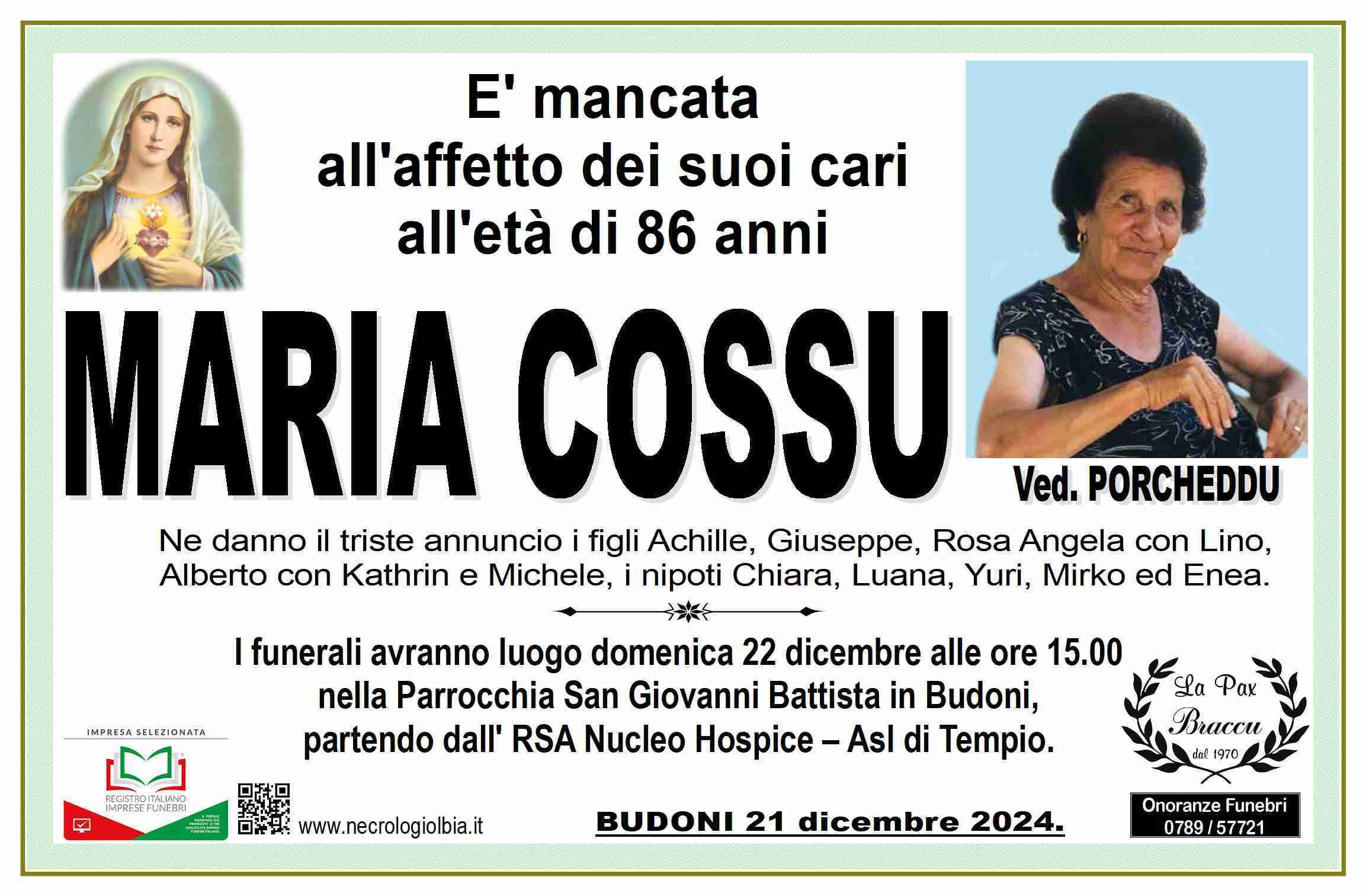 Maria Cossu