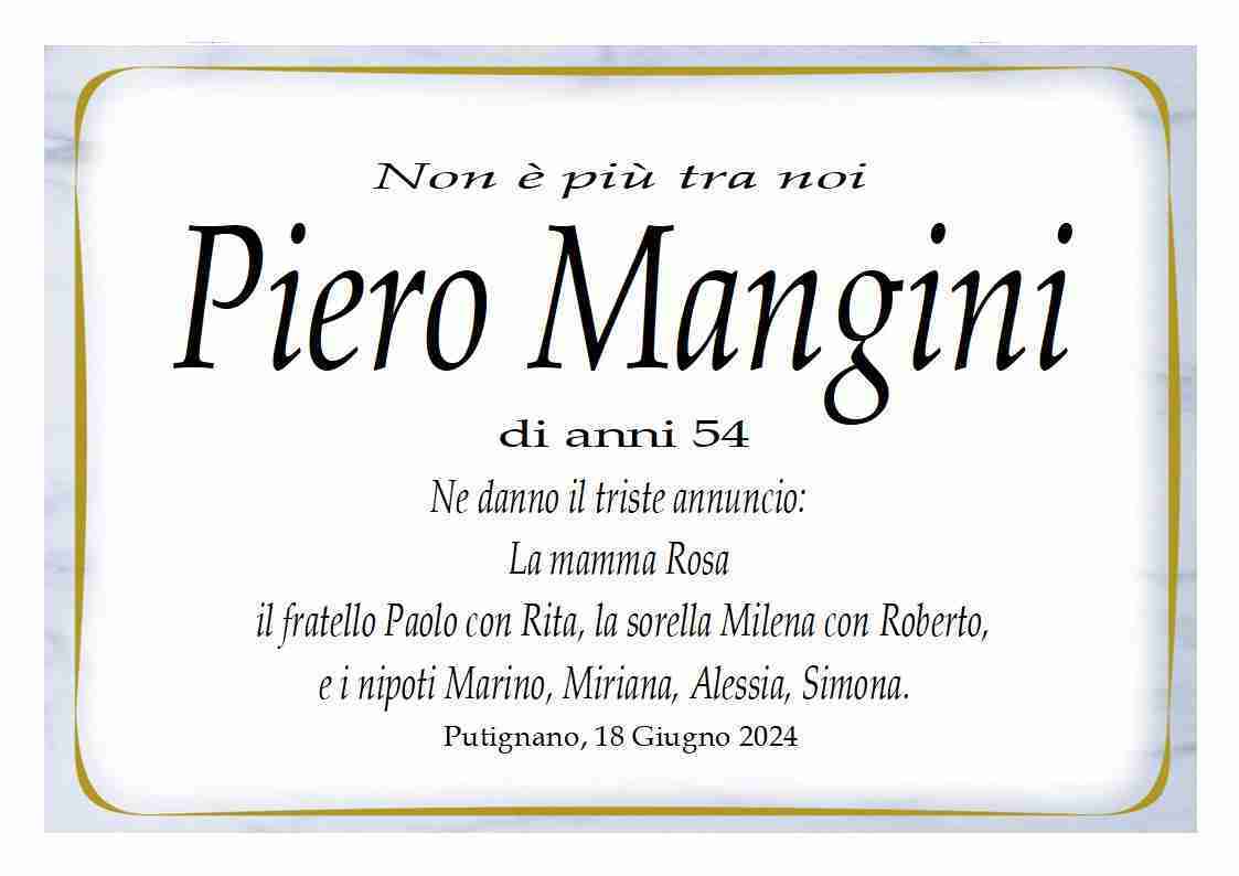 Pietro Mangini