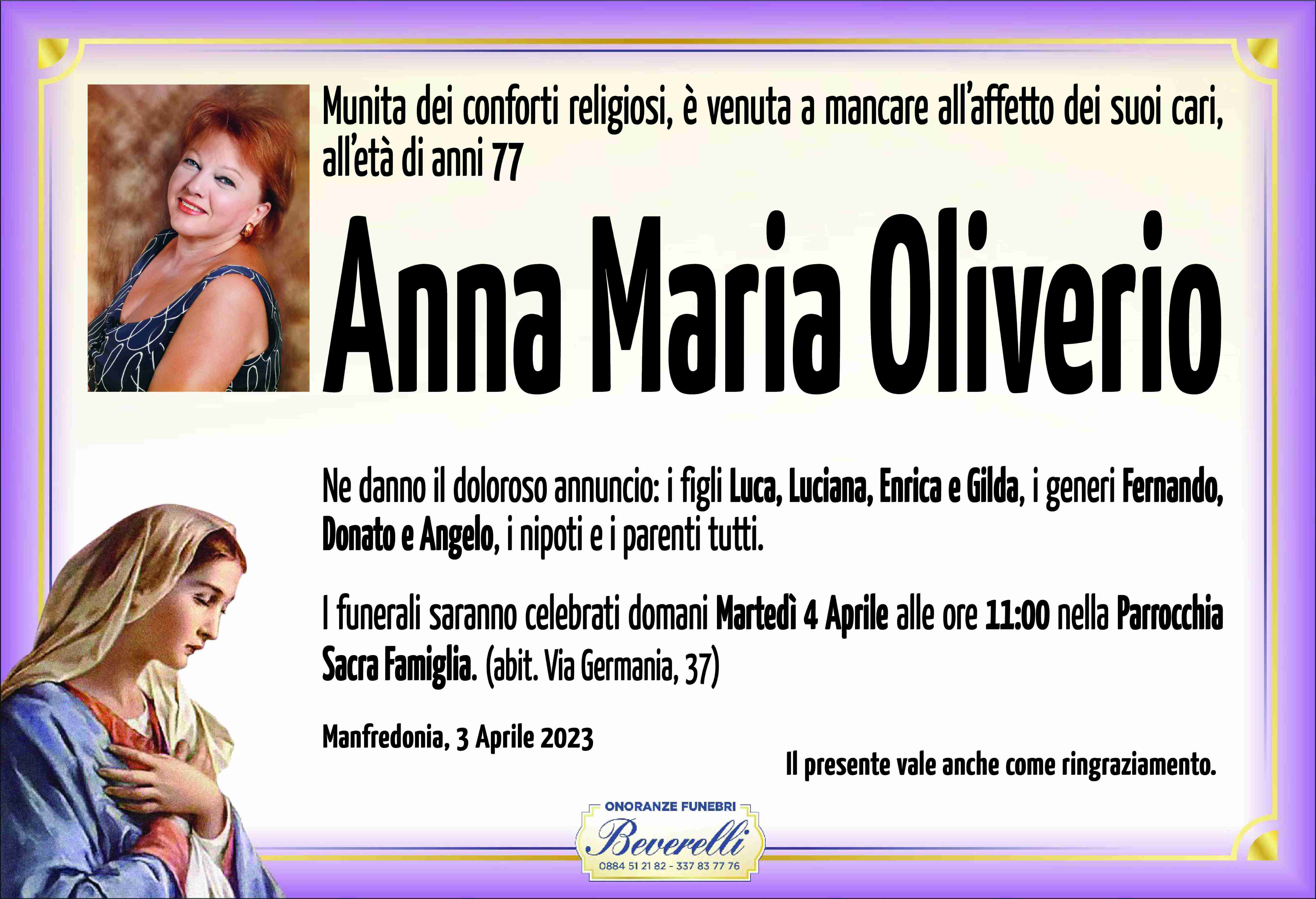 Anna Maria Oliverio