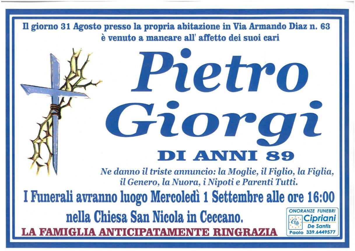 Pietro Giorgi