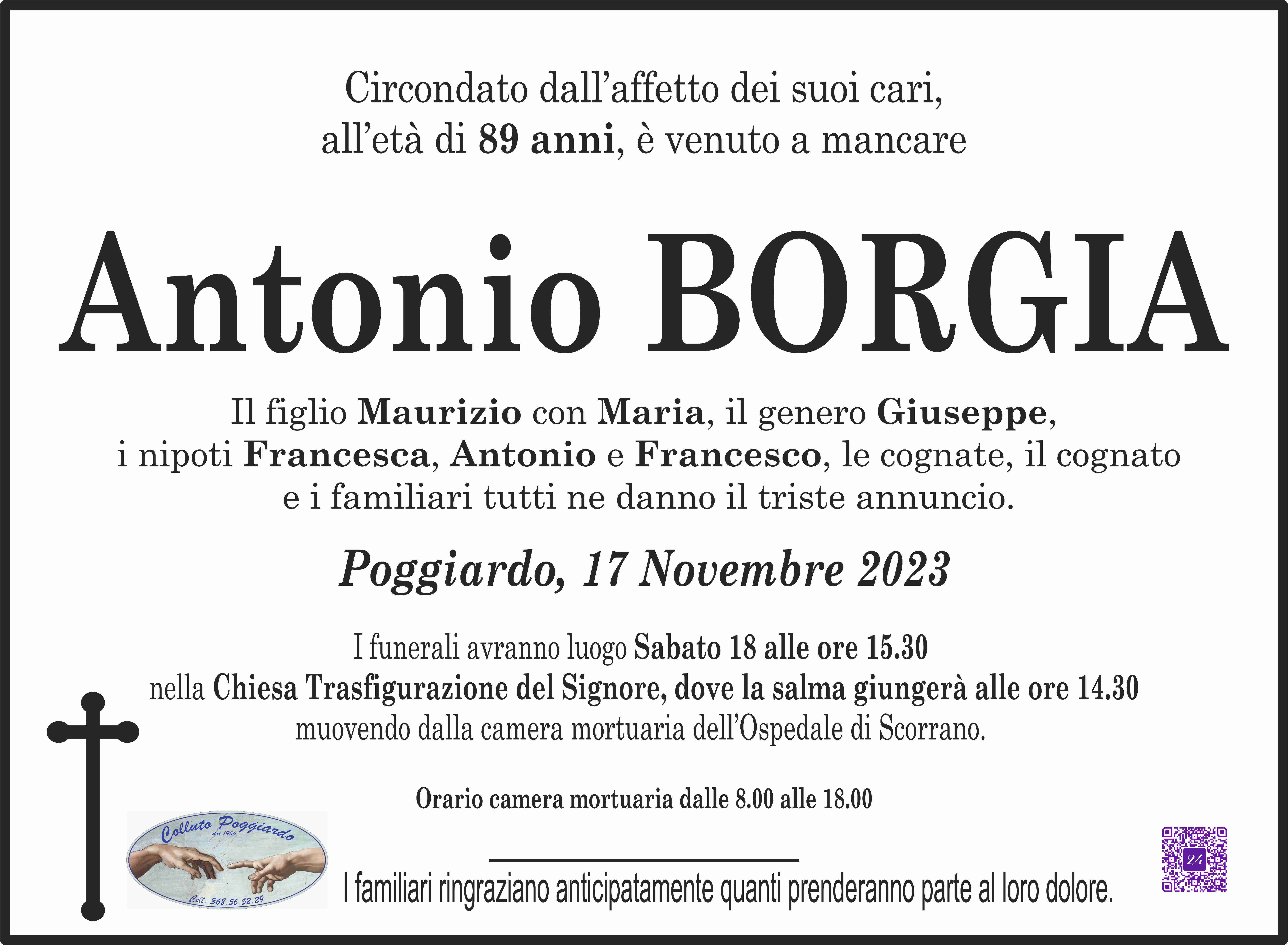 Antonio Borgia