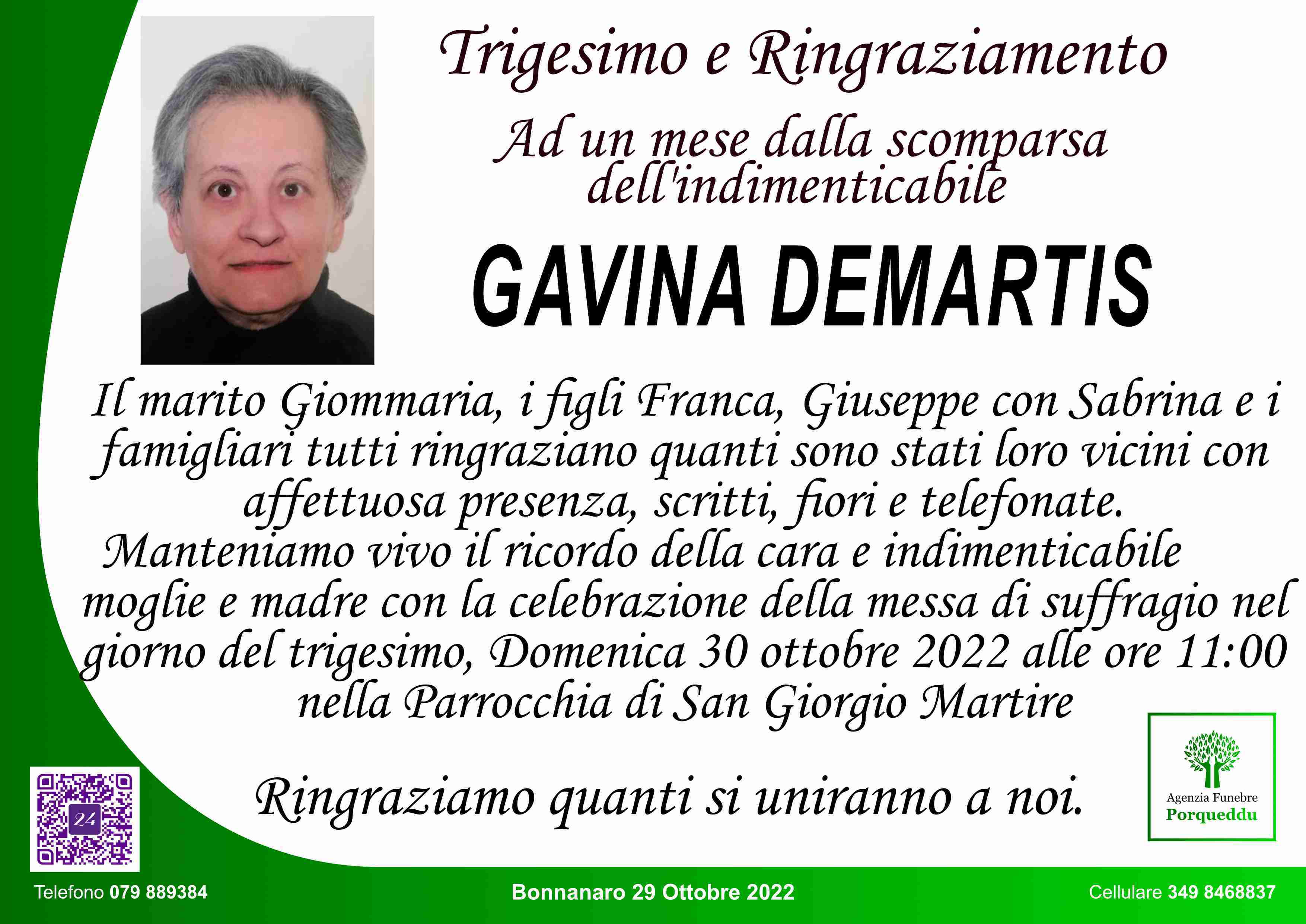 Gavina Demartis