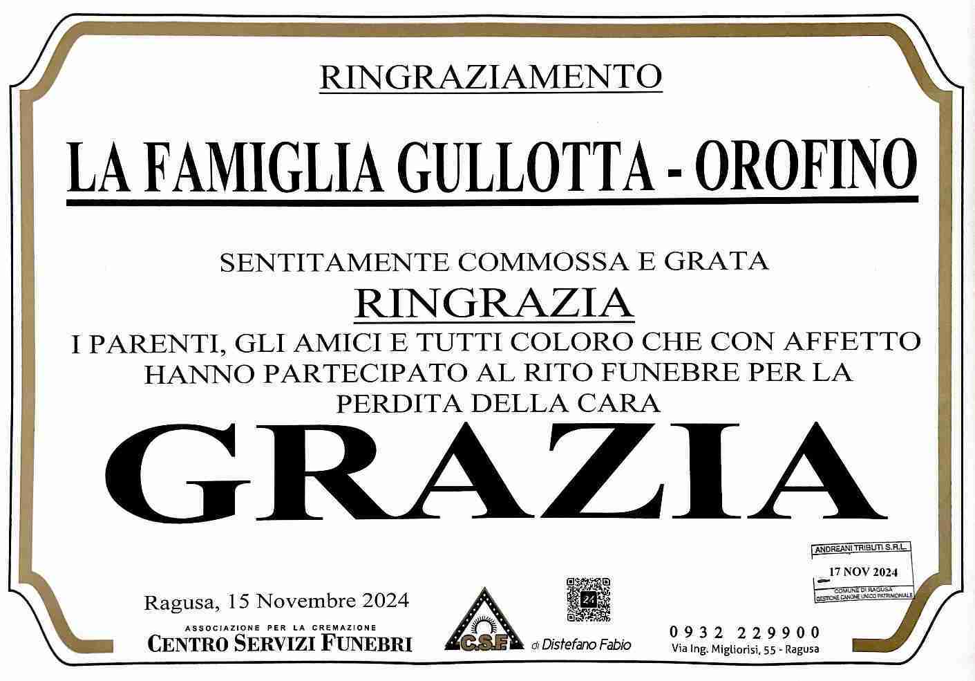 Orofino Grazia