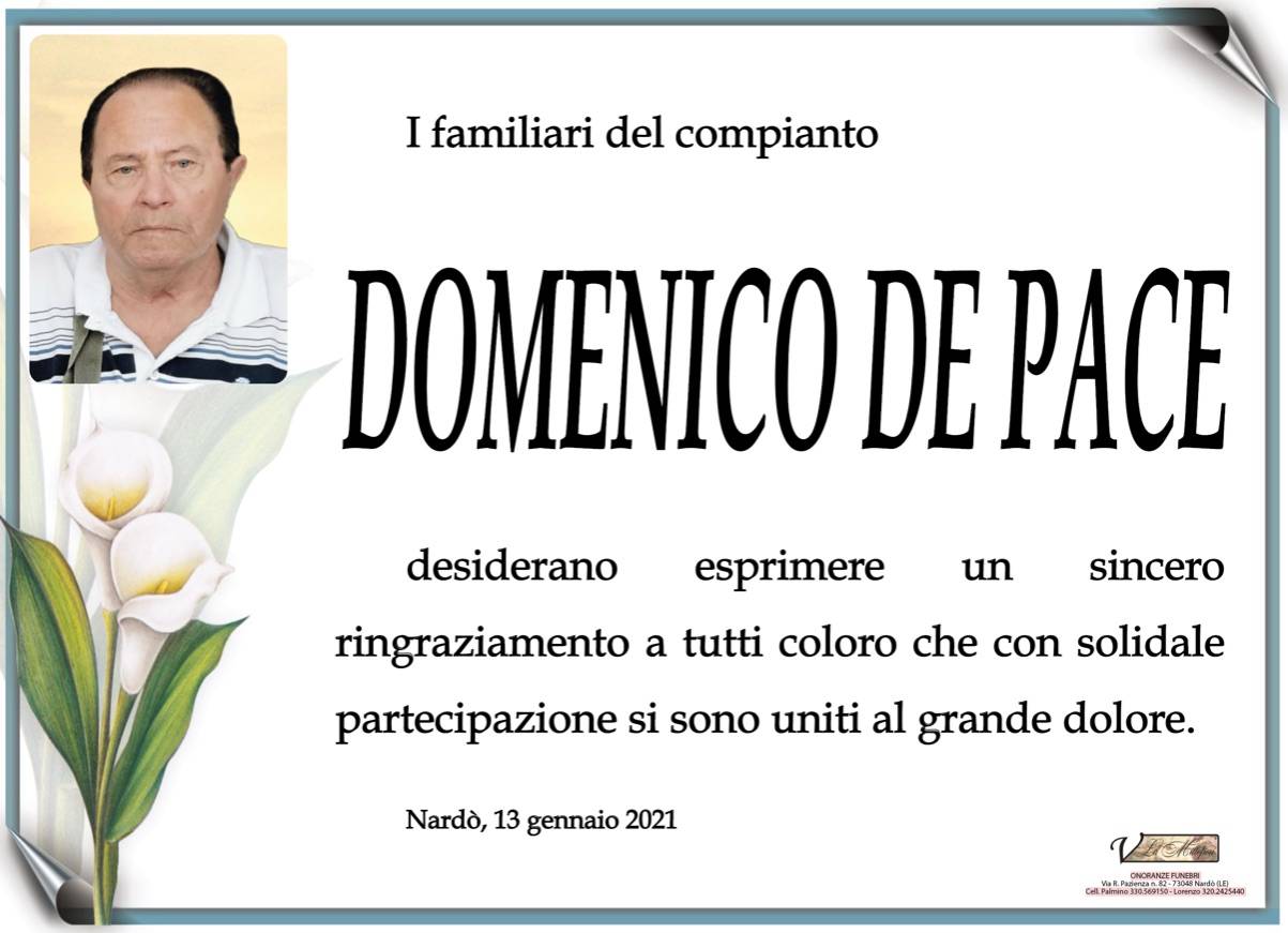 Domenico De Pace