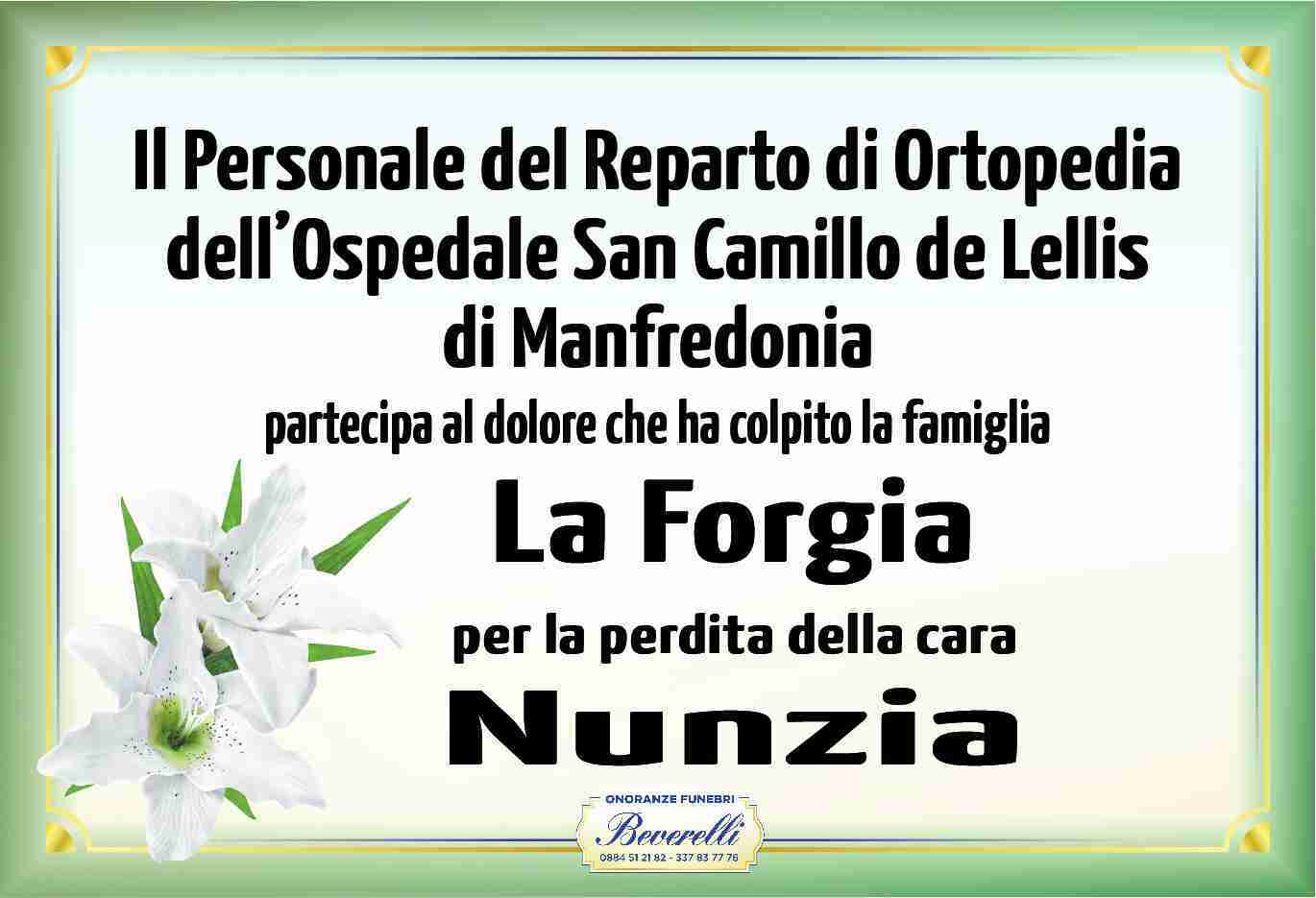 Nunzia La Forgia