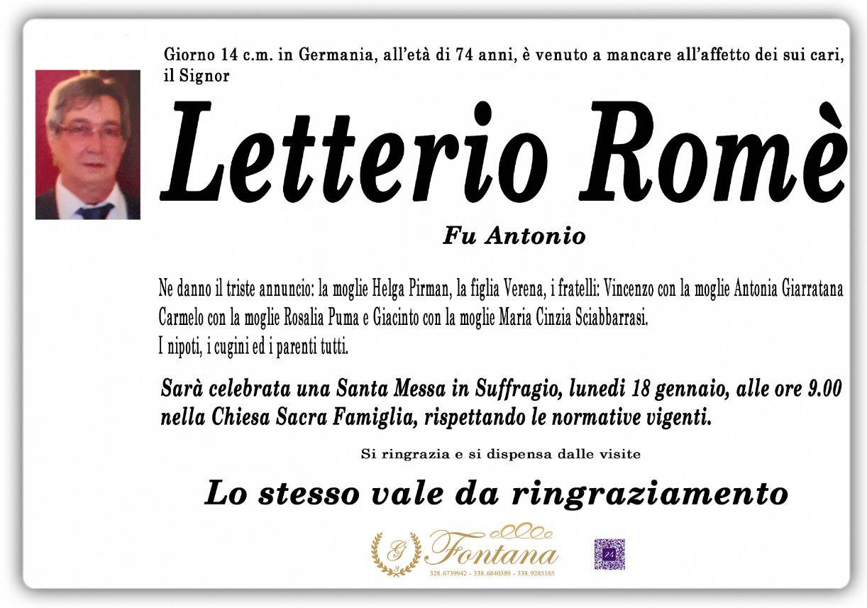 Letterio Romè
