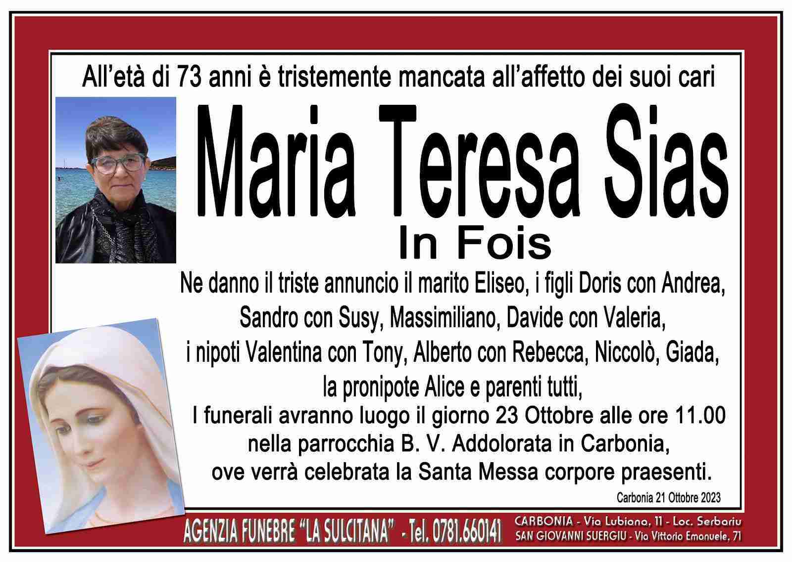 Maria Teresa Sias