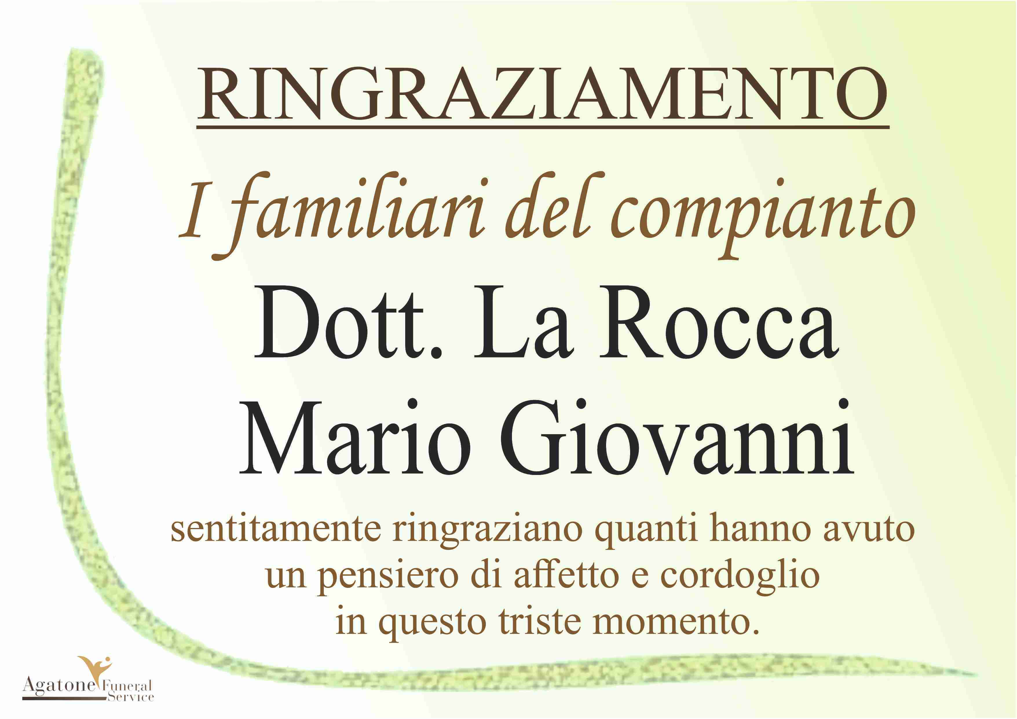 Mario Giovanni La Rocca