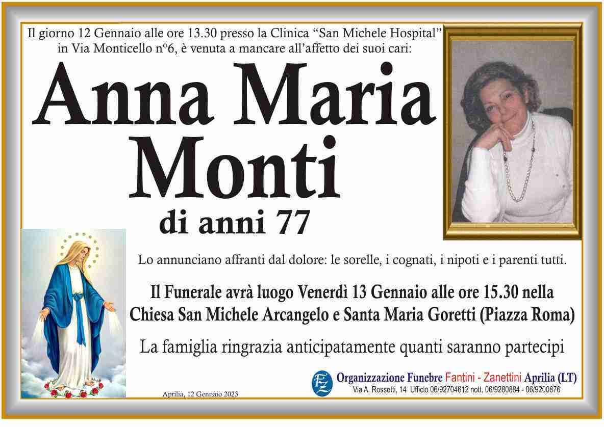 Anna Maria Monti