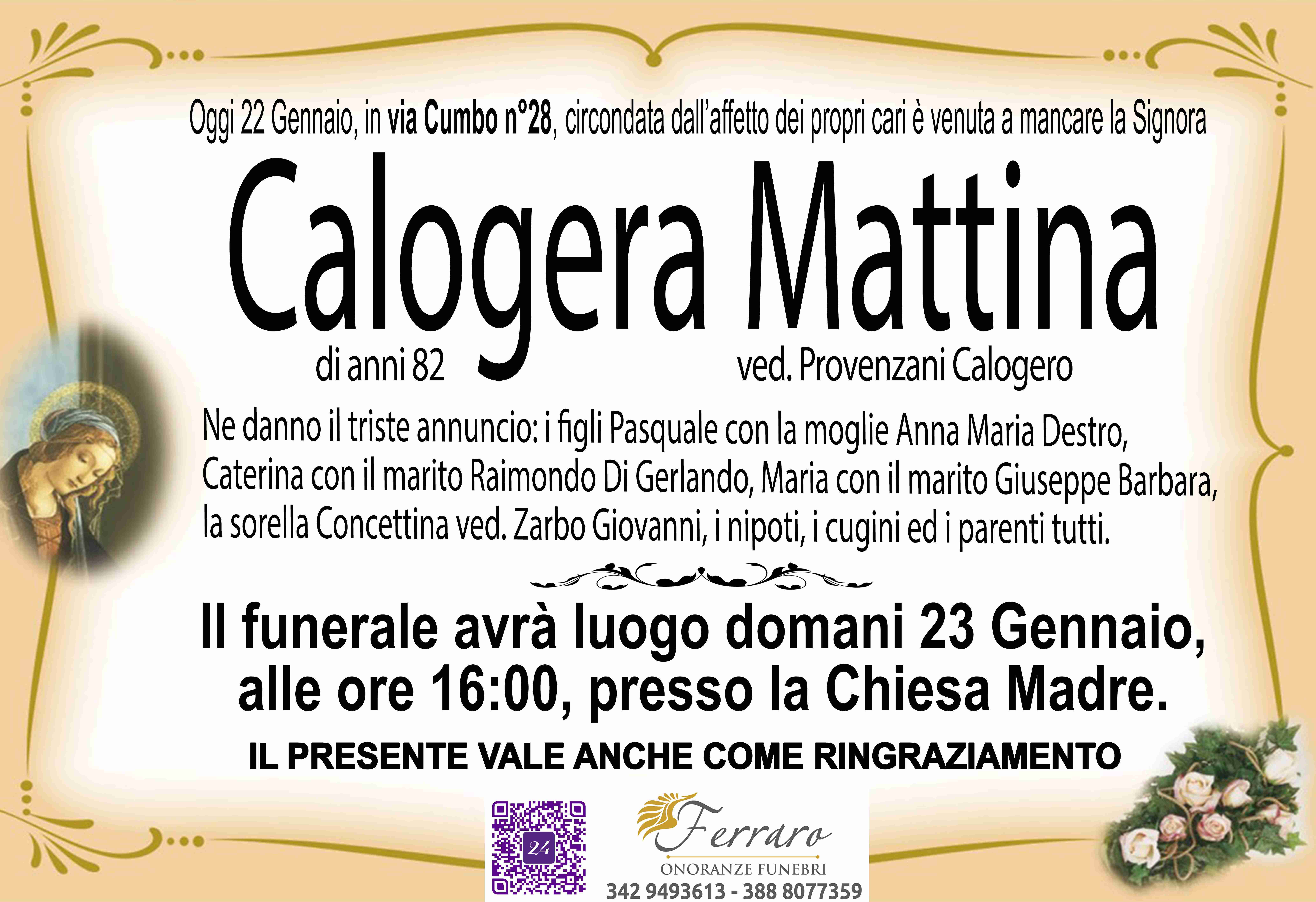 Mattina Calogera