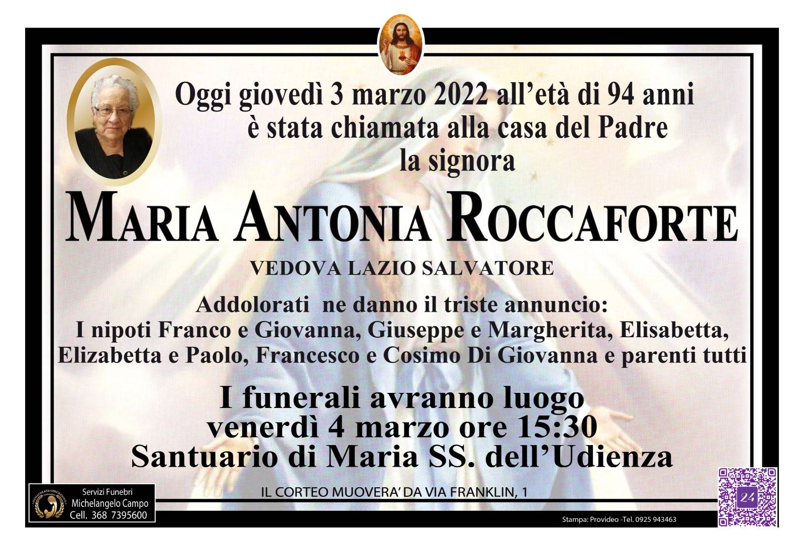 Maria Antonia Roccaforte
