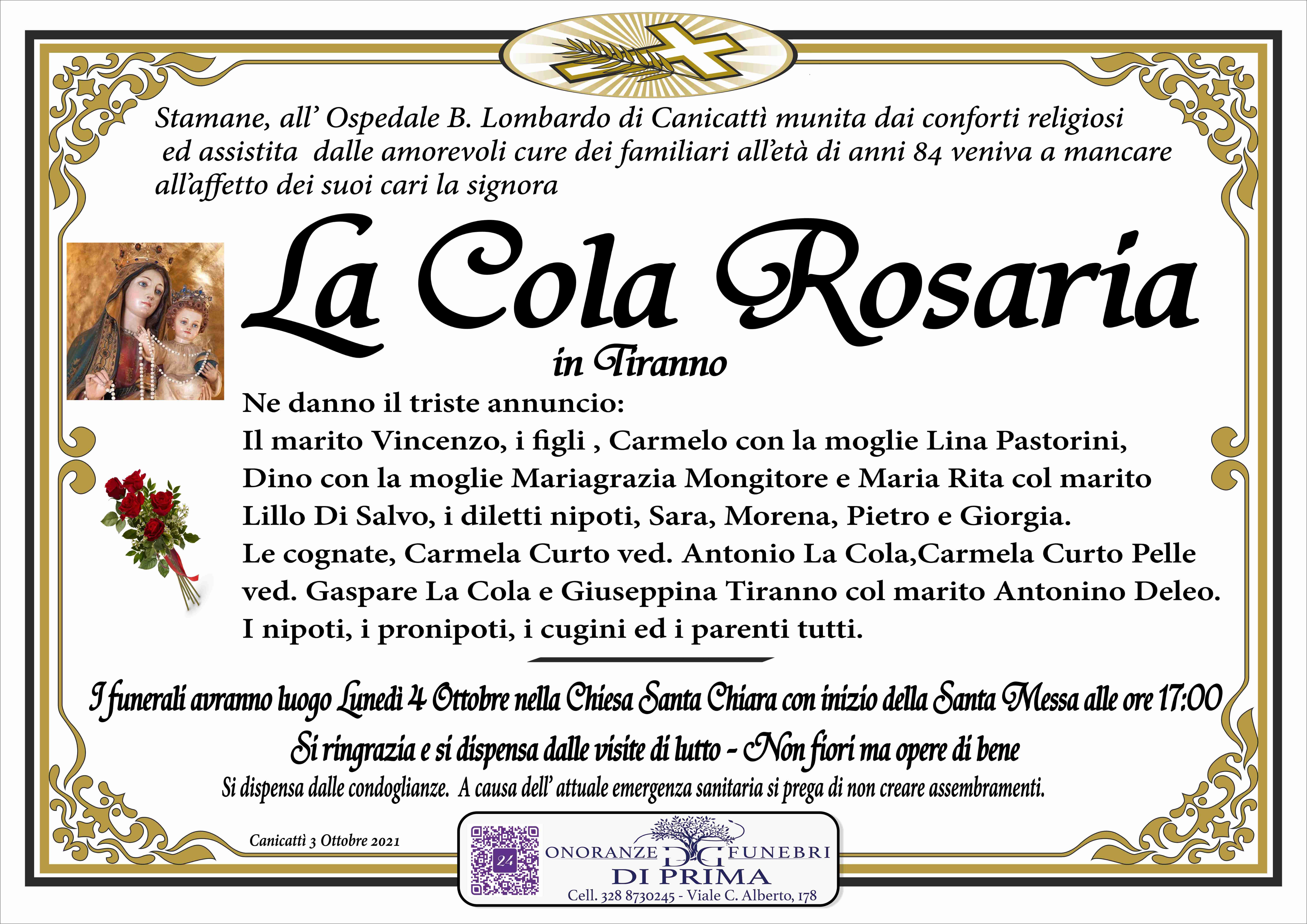 Rosaria La Cola