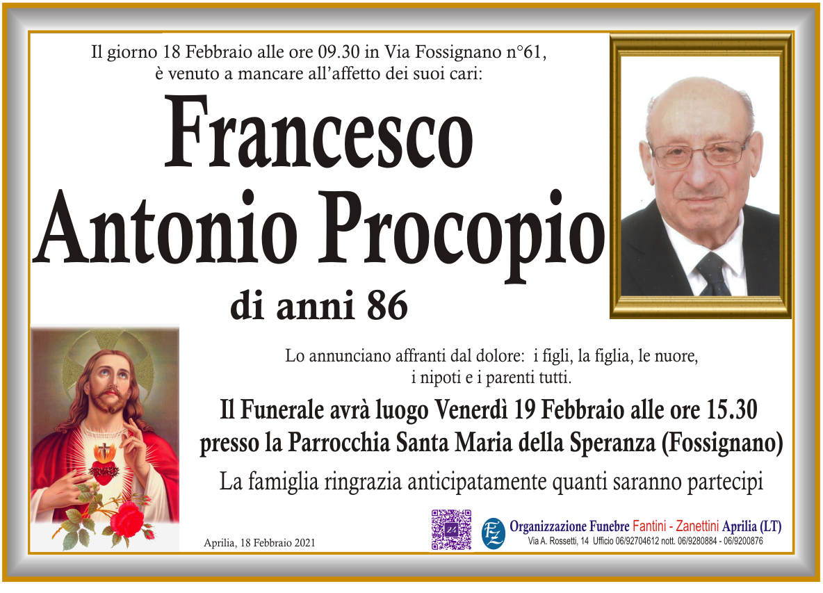 Francesco Antonio Procopio