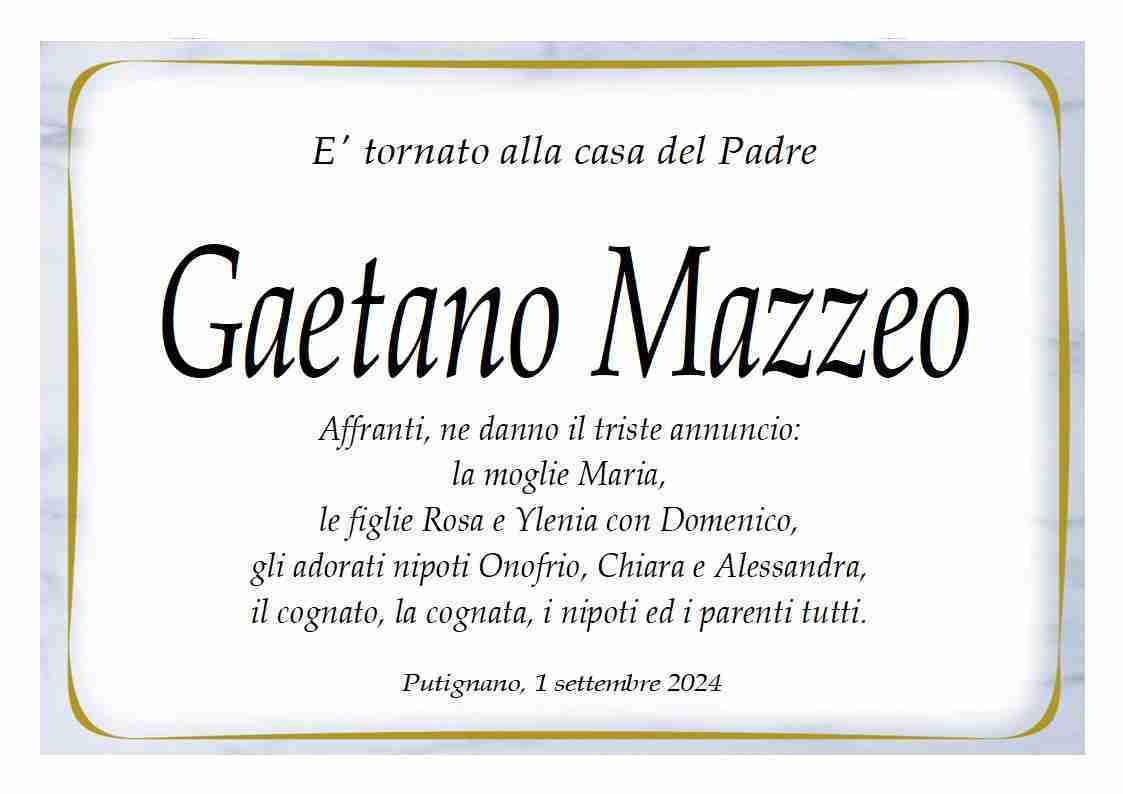 Gaetano Mazzeo