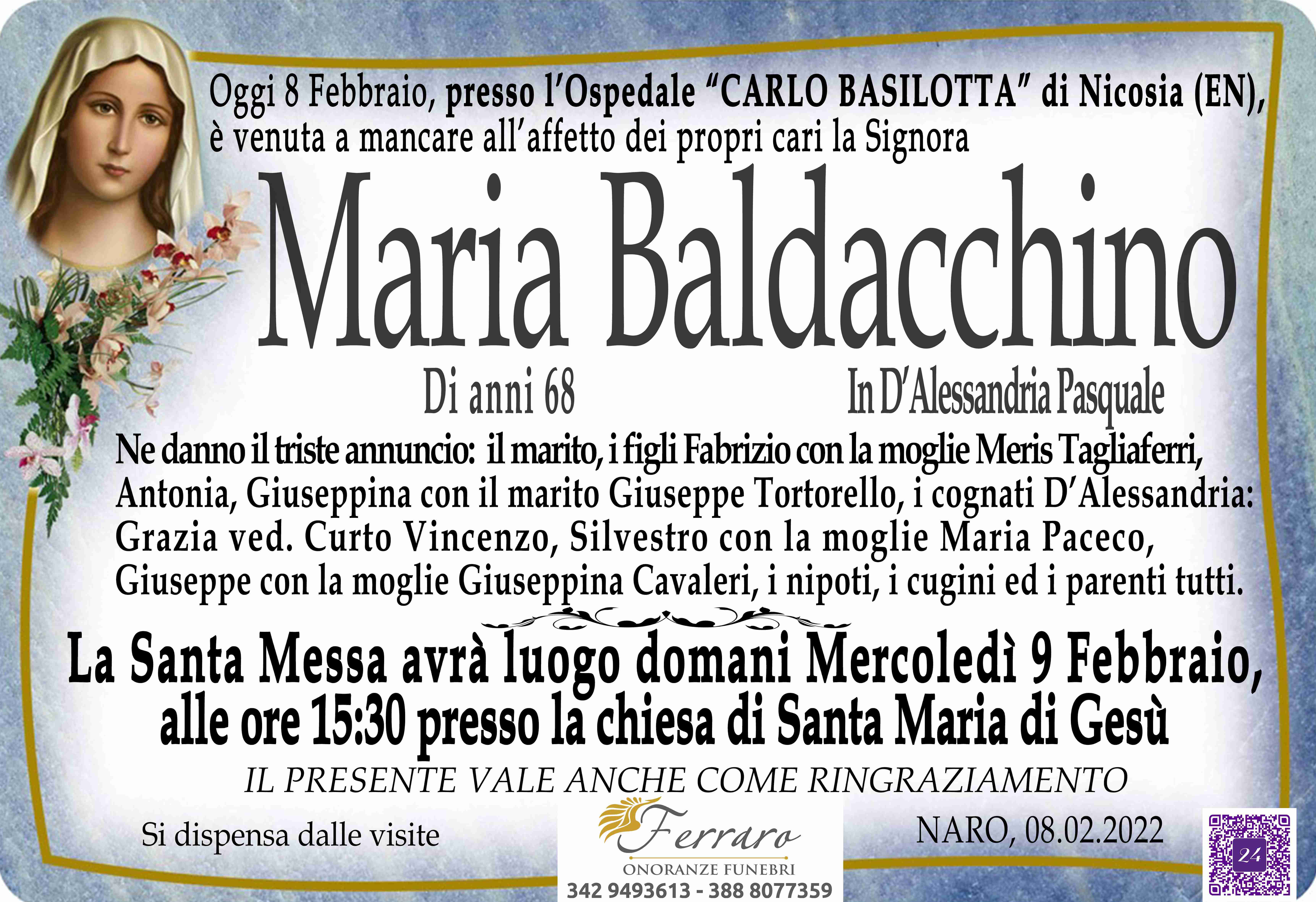 Maria Baldacchino