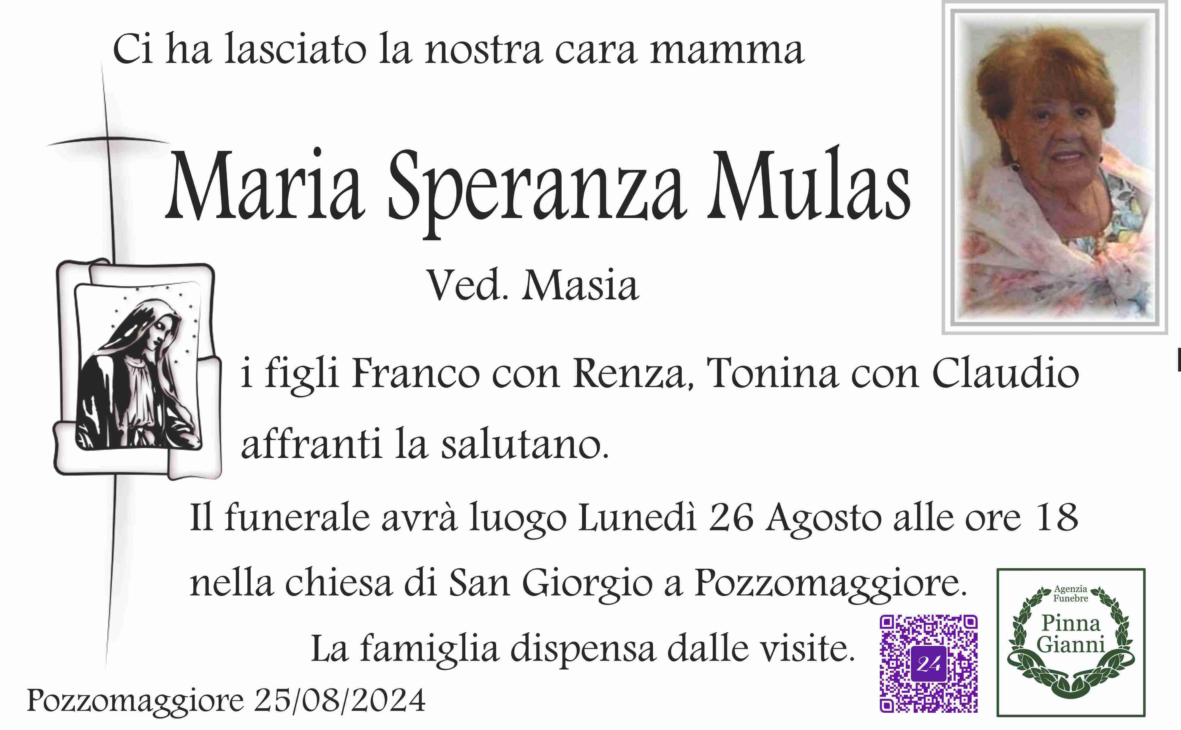 Maria Speranza Mulas