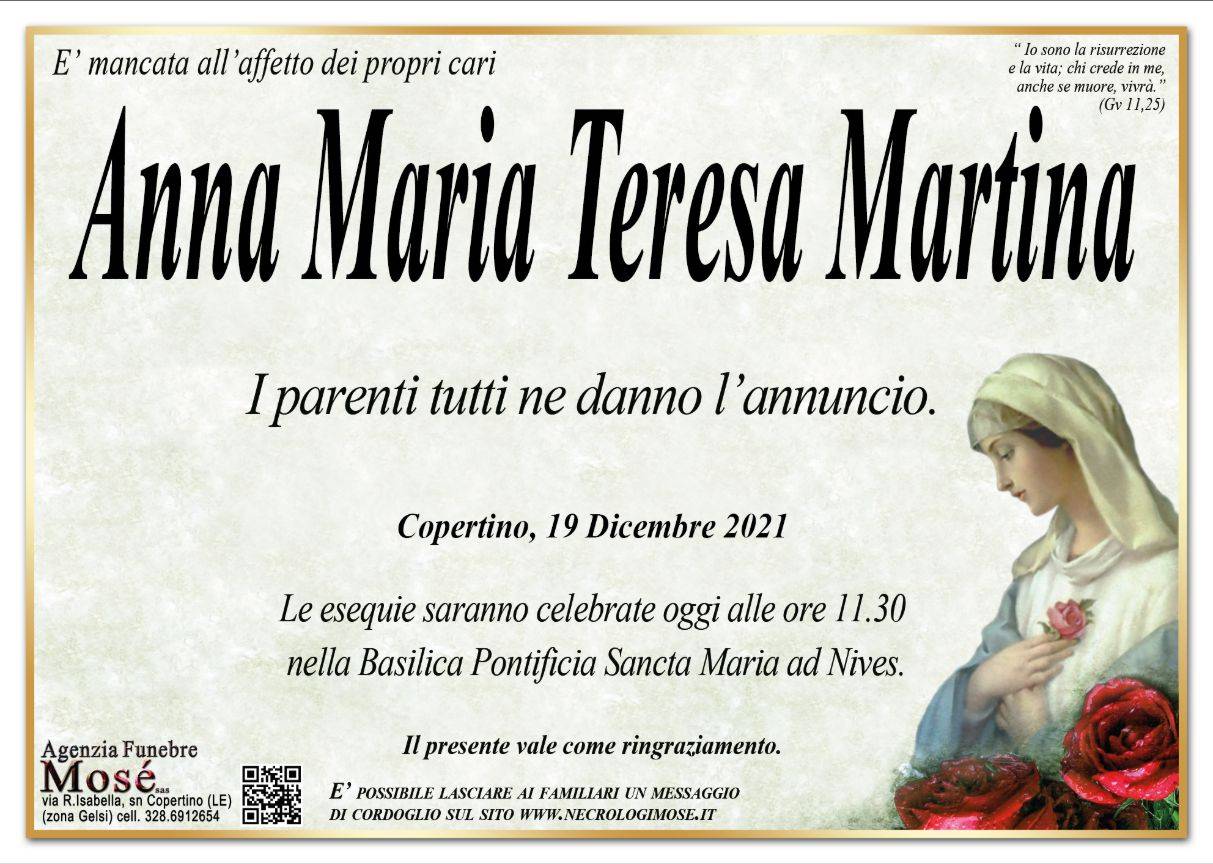 Anna Maria Teresa Martina