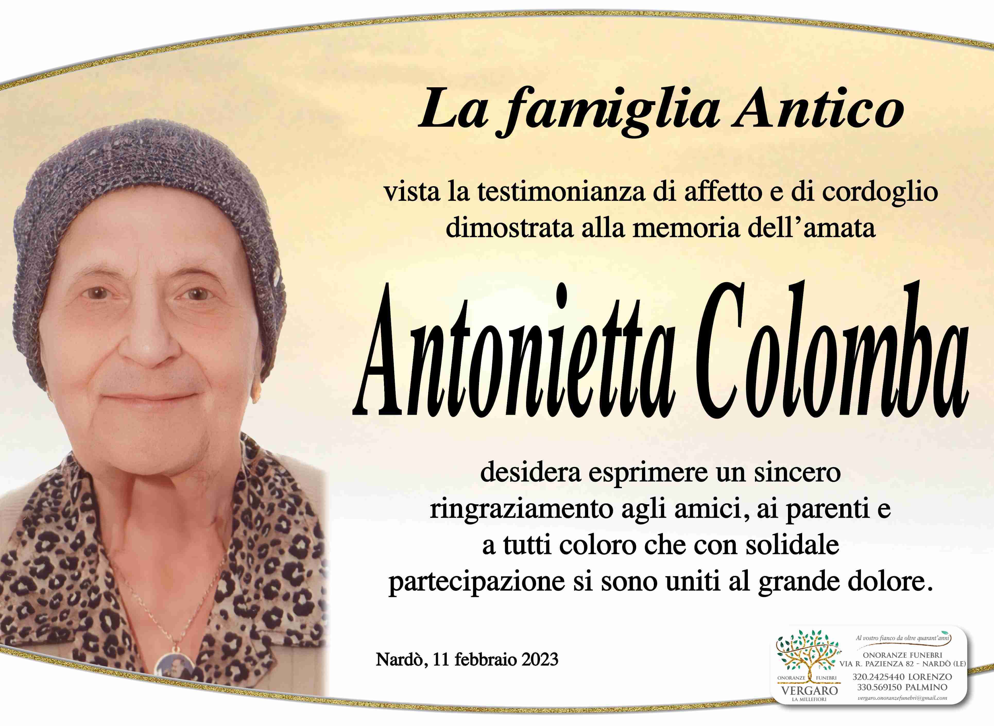 Antonietta Colomba