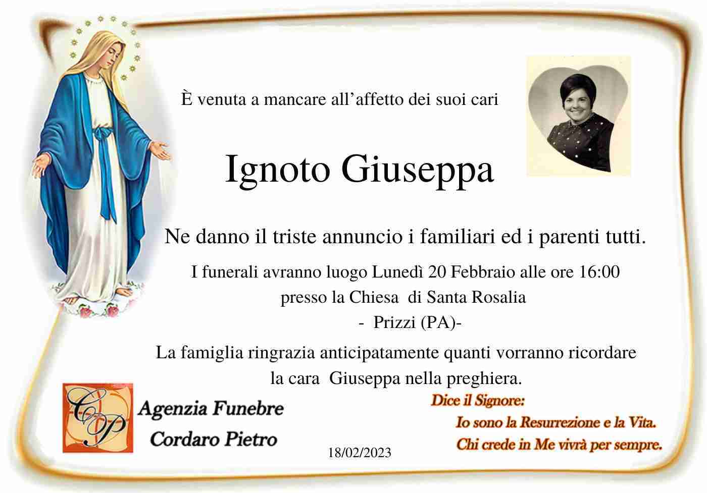 Giuseppa Ignoto