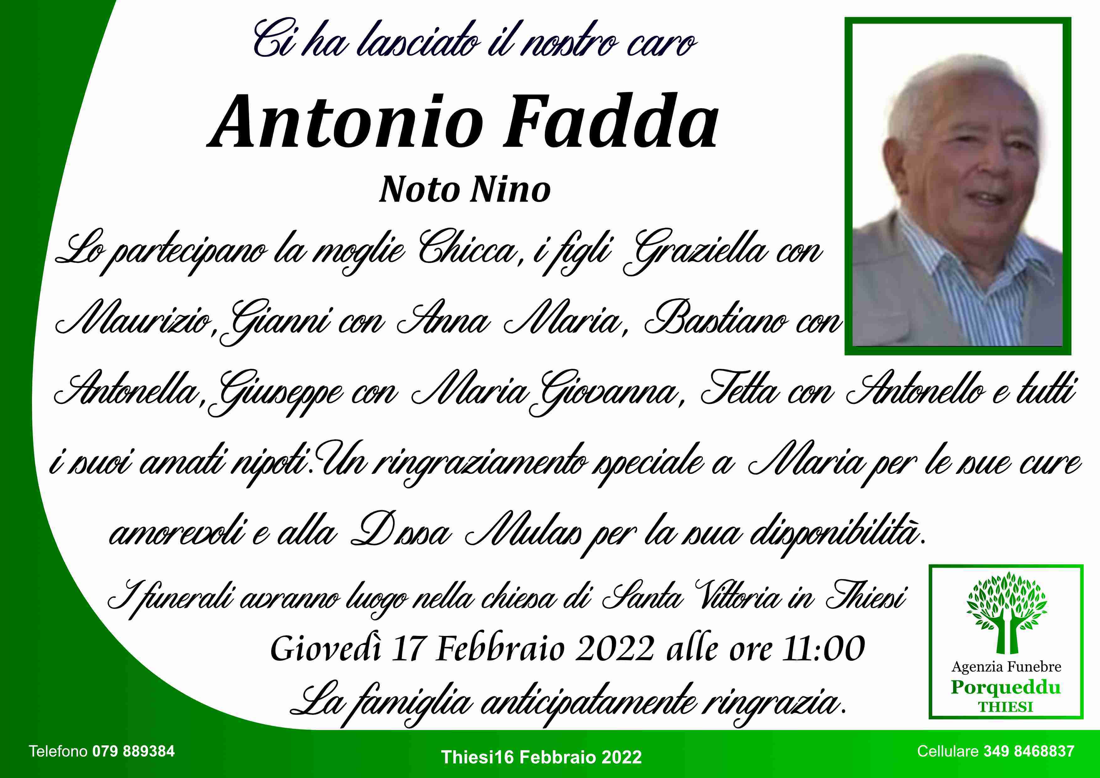 Antonio Fadda