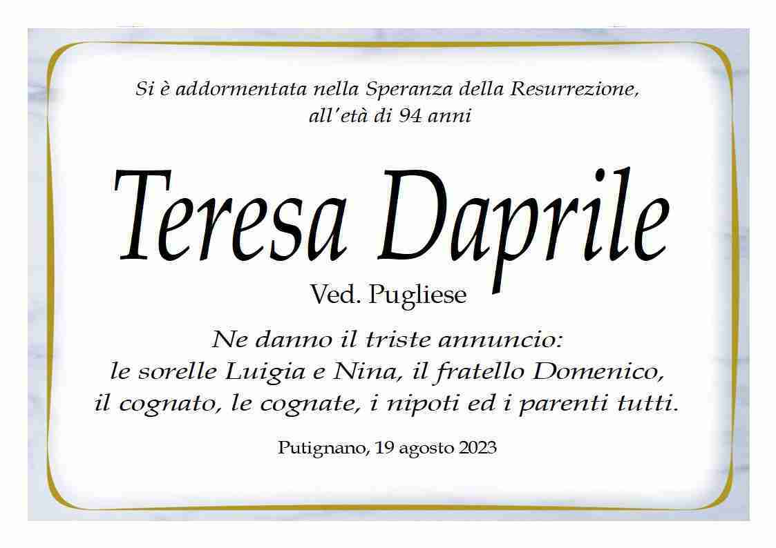 Teresa Daprile