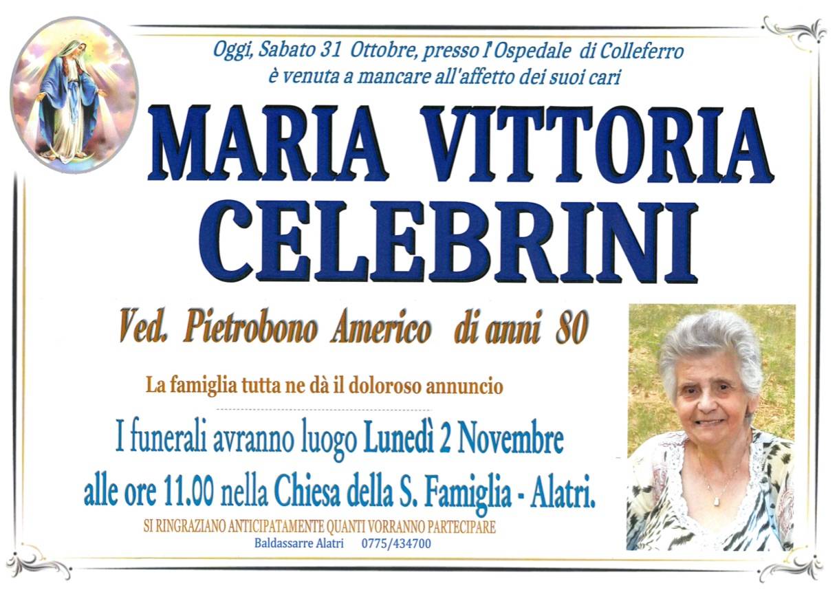 Maria Vittoria Celebrini