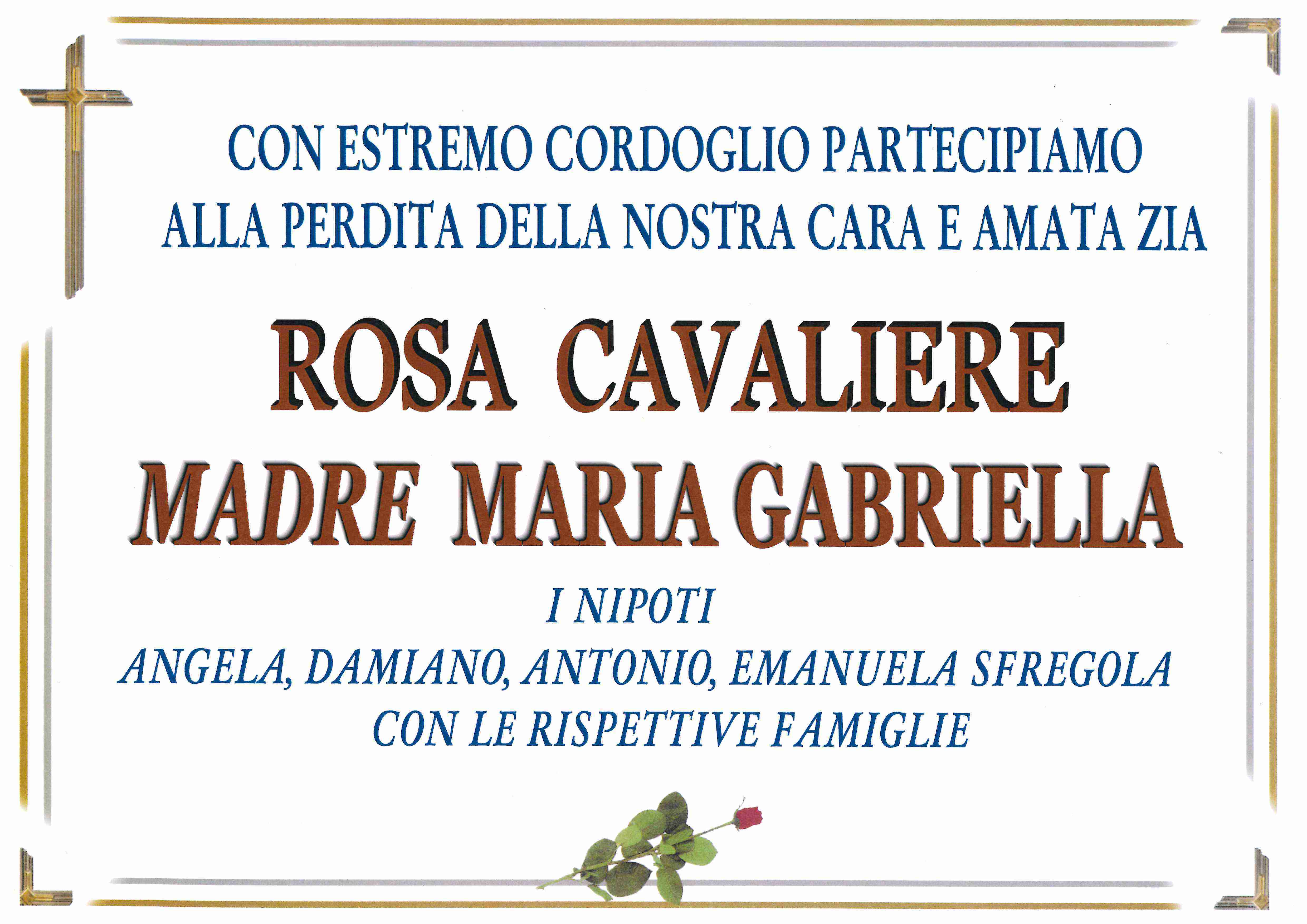 Rosa Cavaliere