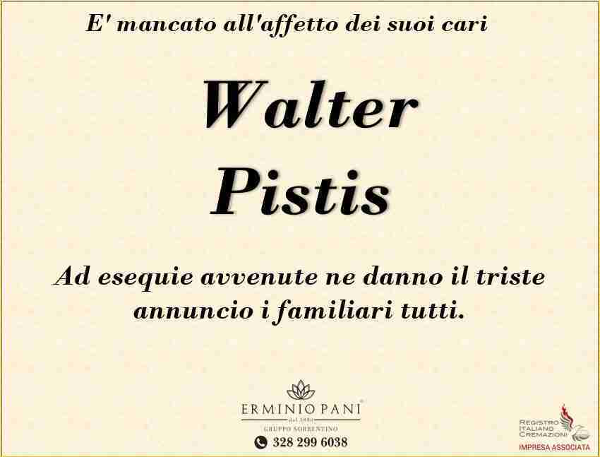 Walter Pistis