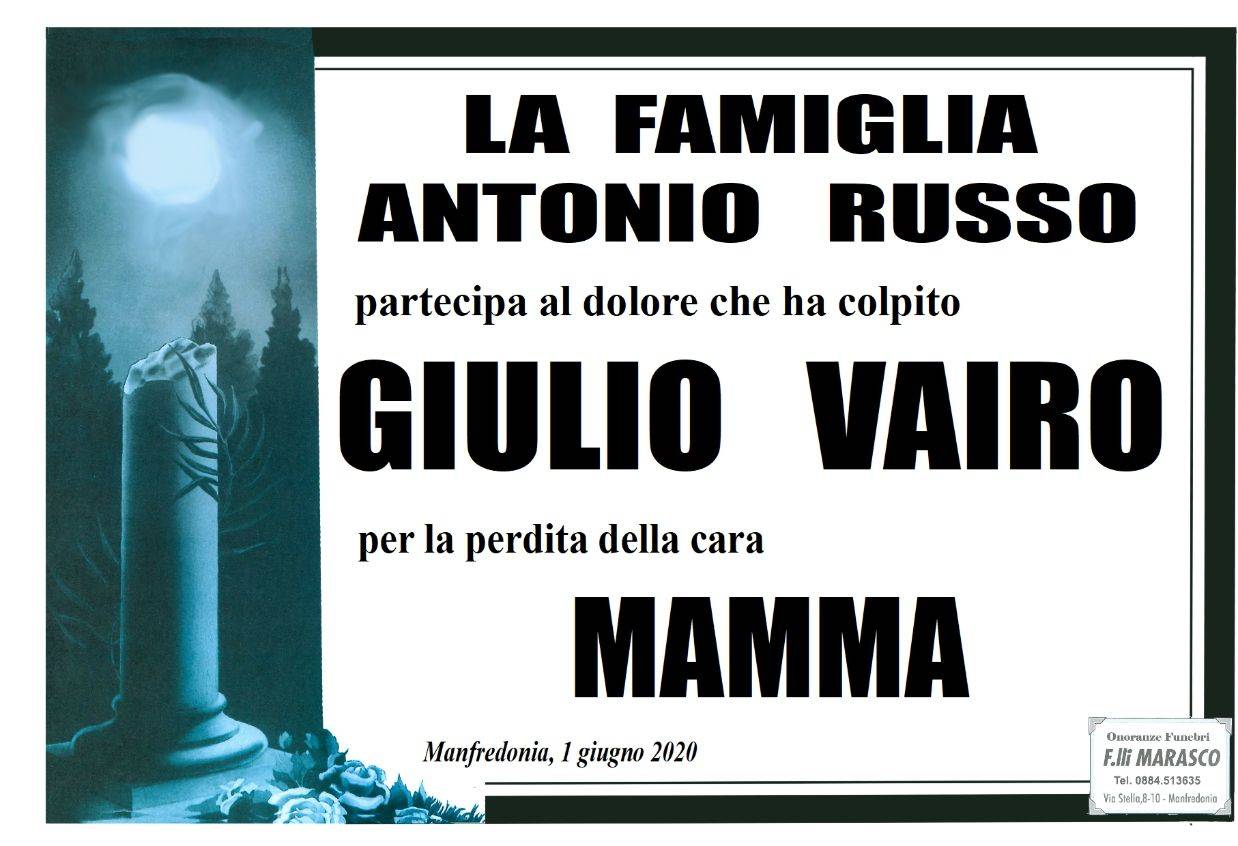 La Famiglia Antonio Russo