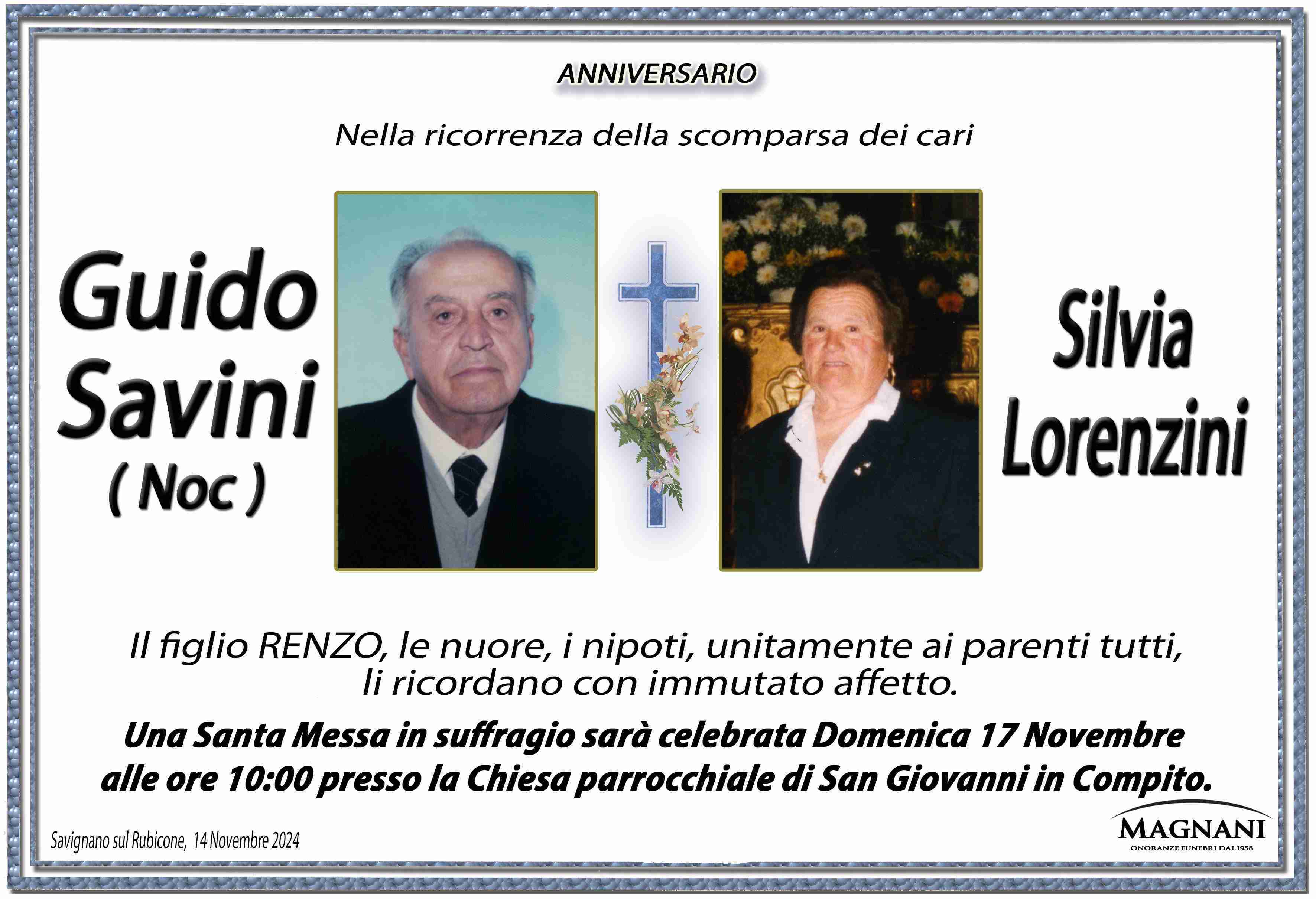 Guido Savini e Silvia Lorenzini