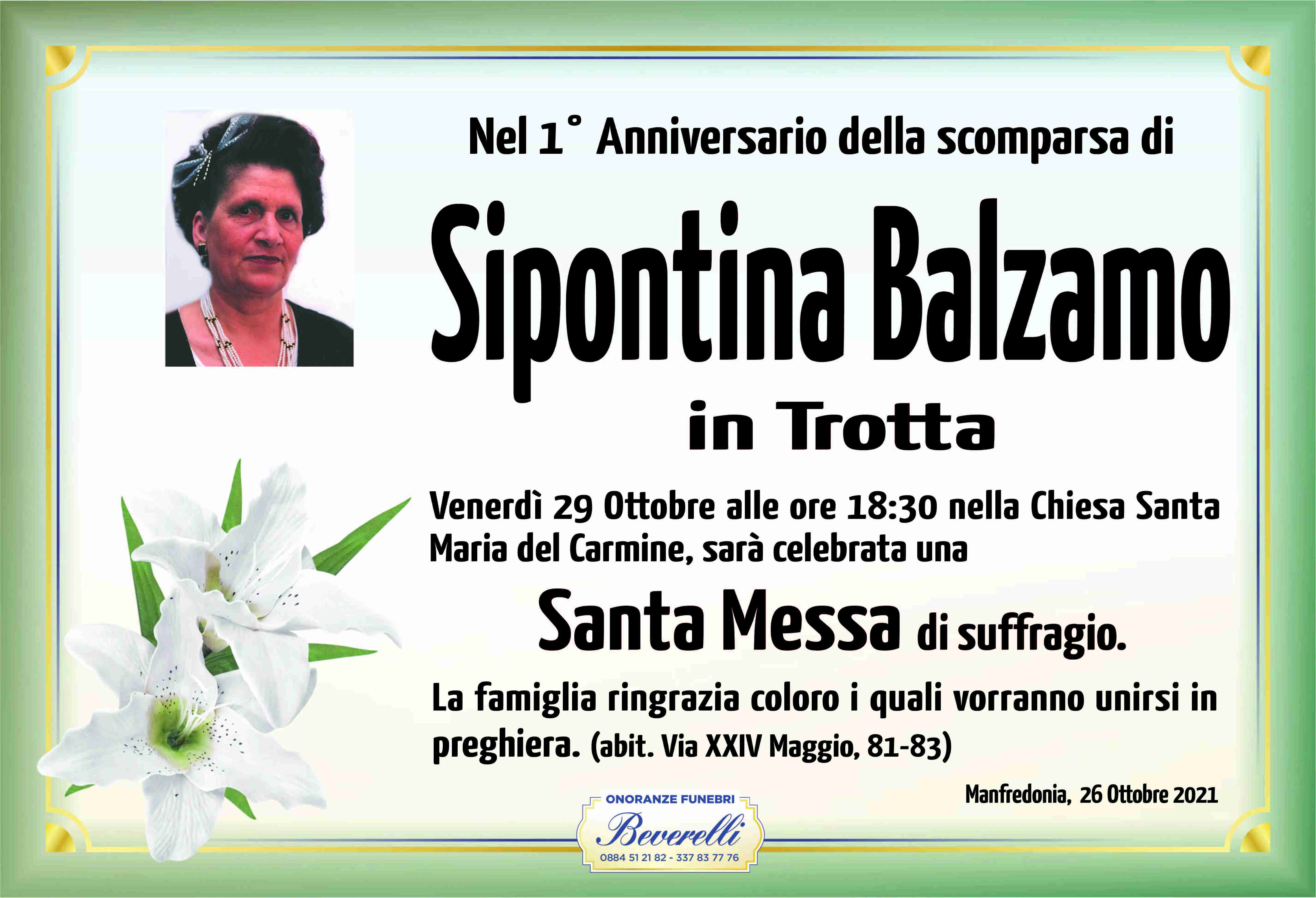 Sipontina Balzamo