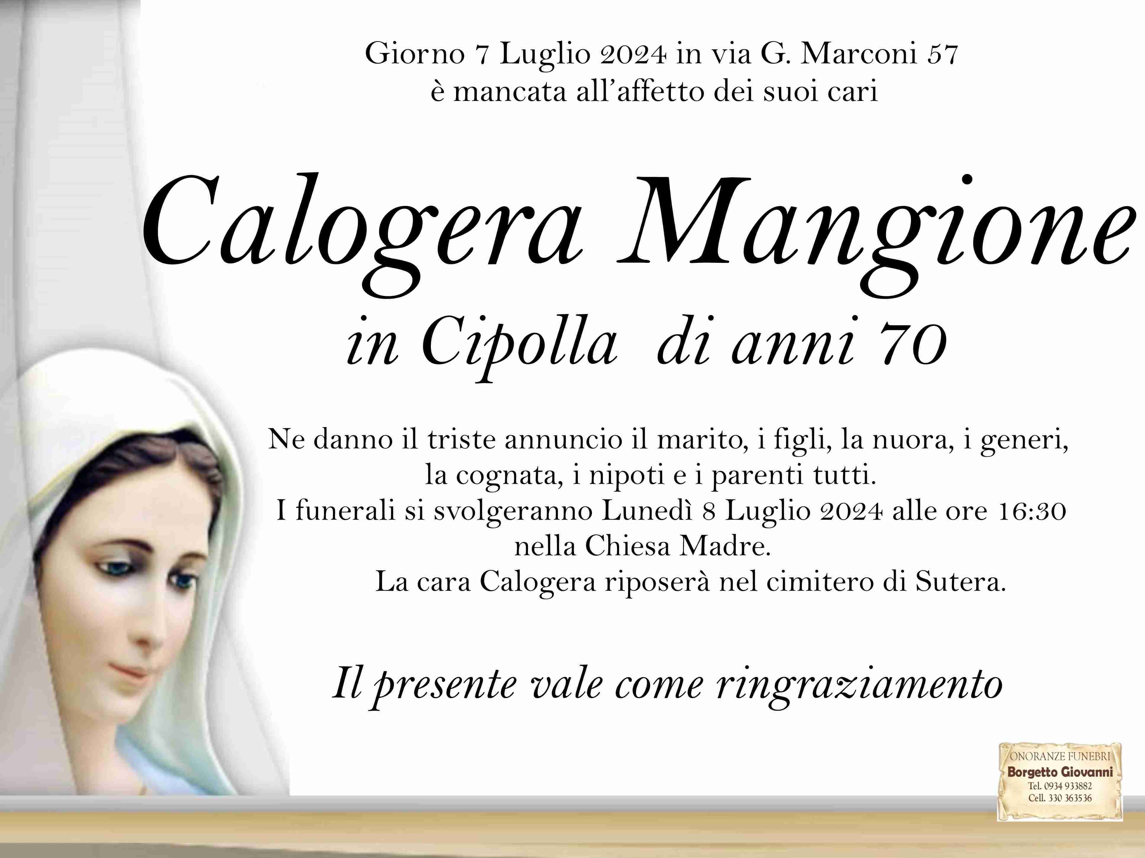 Calogera Mangione