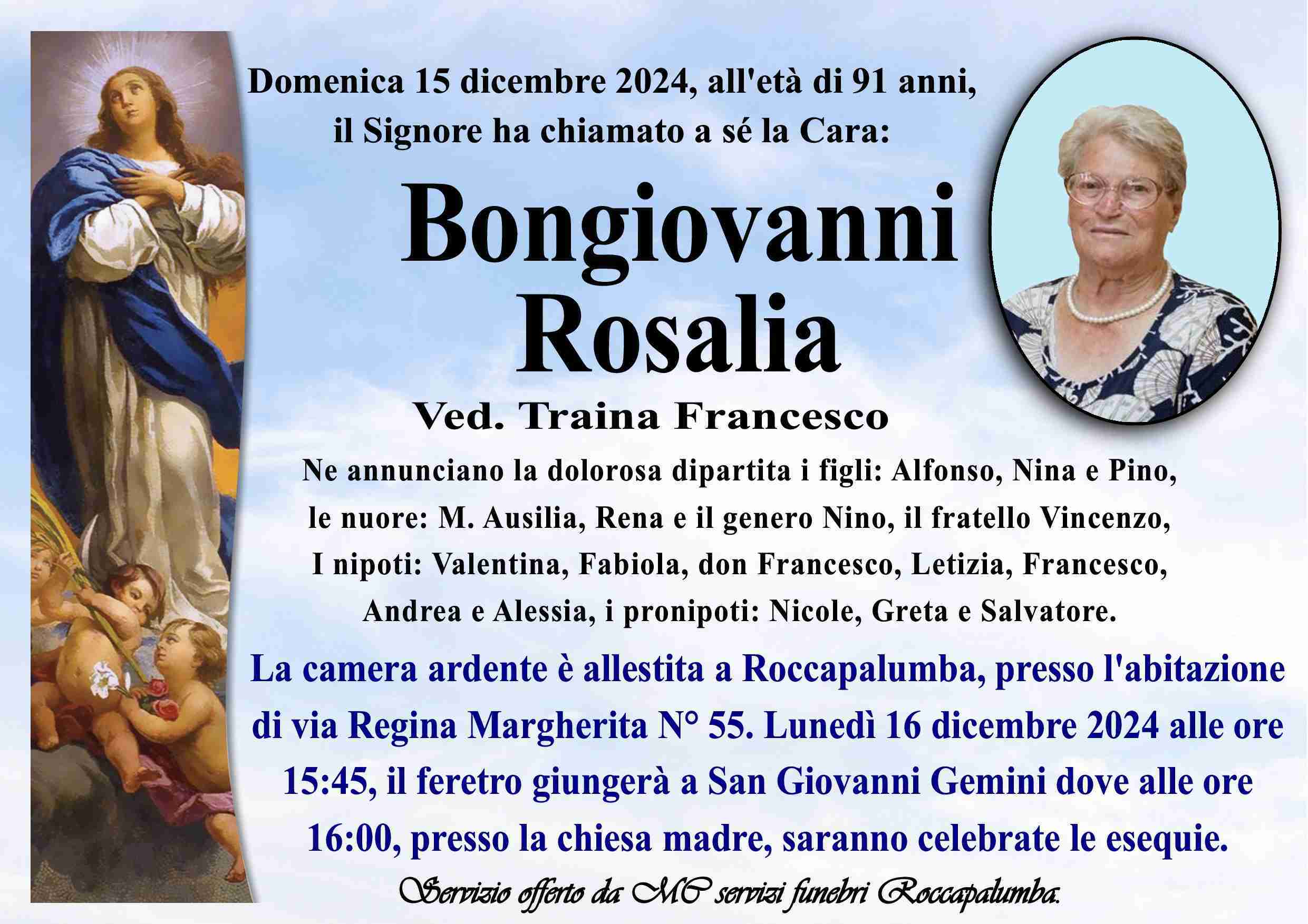 Bongiovanni  Rosalia