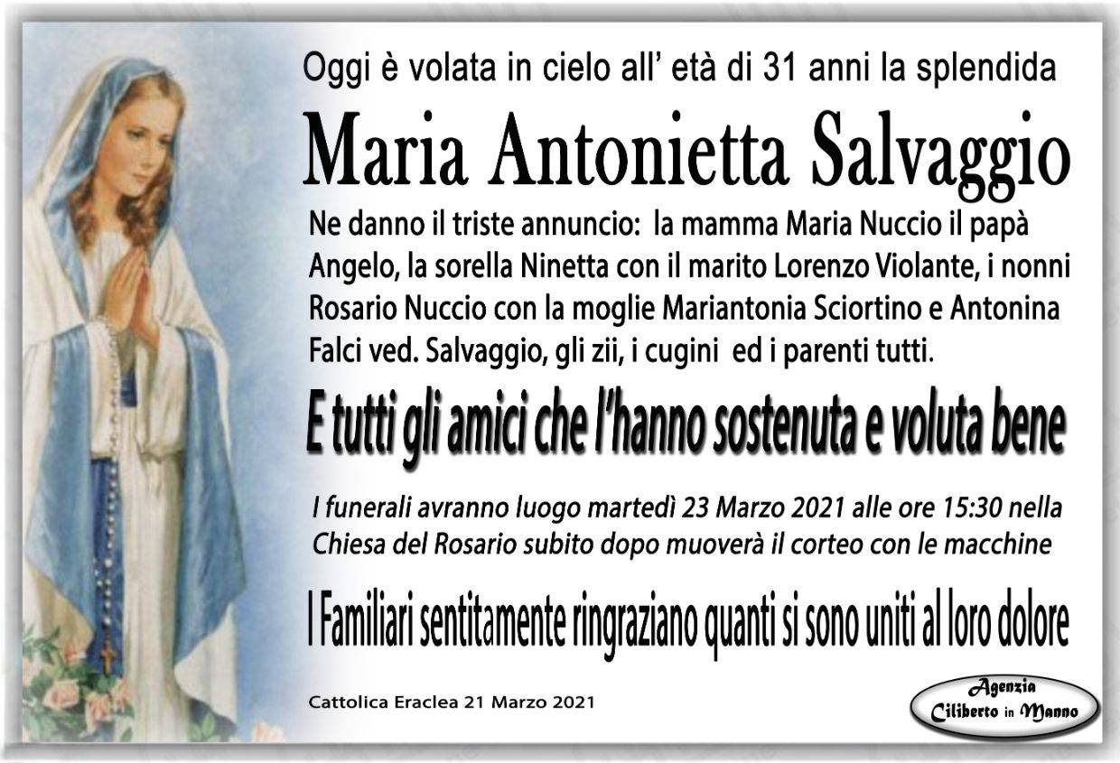 Maria Antonietta Salvaggio