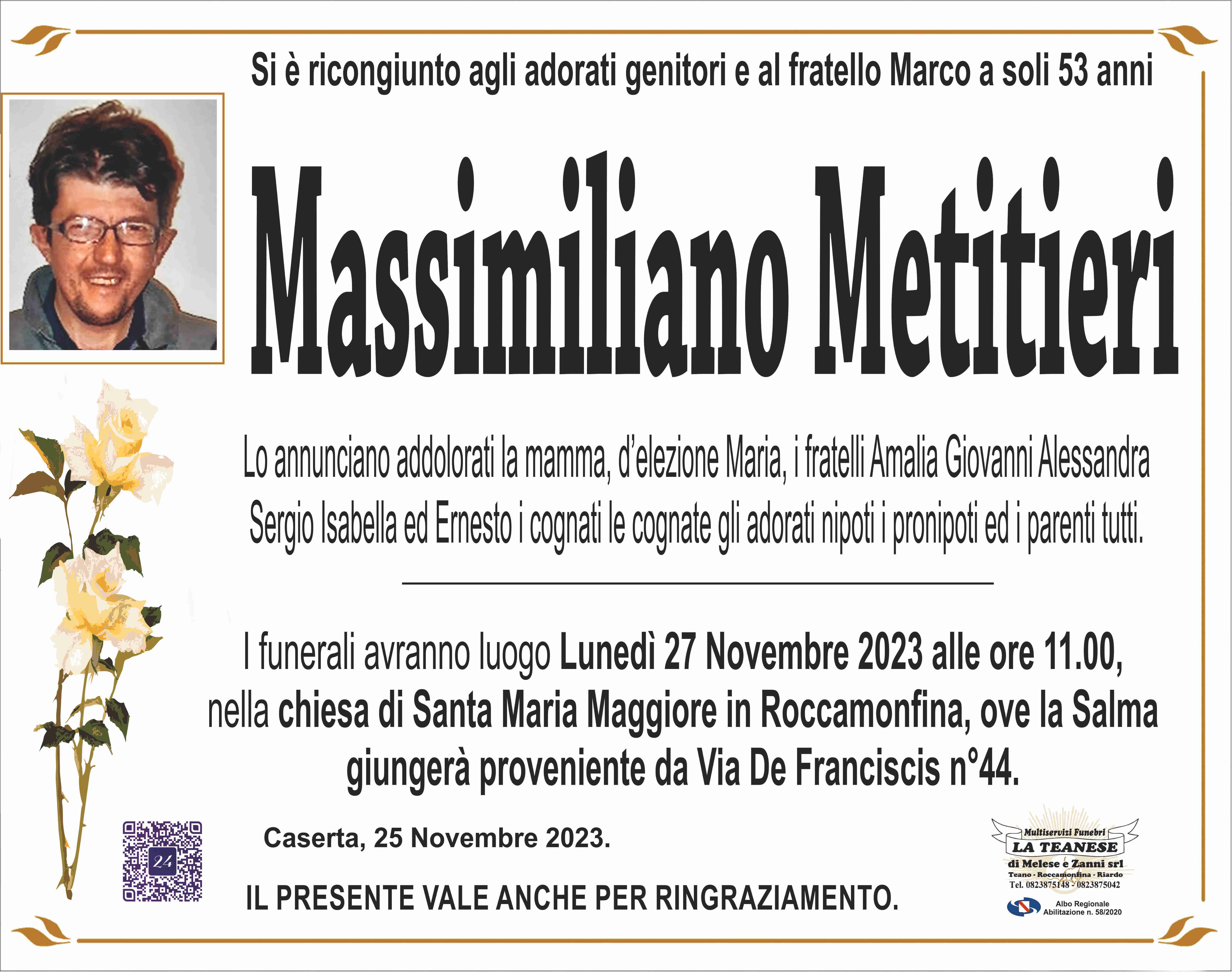 Massimiliano Metititieri