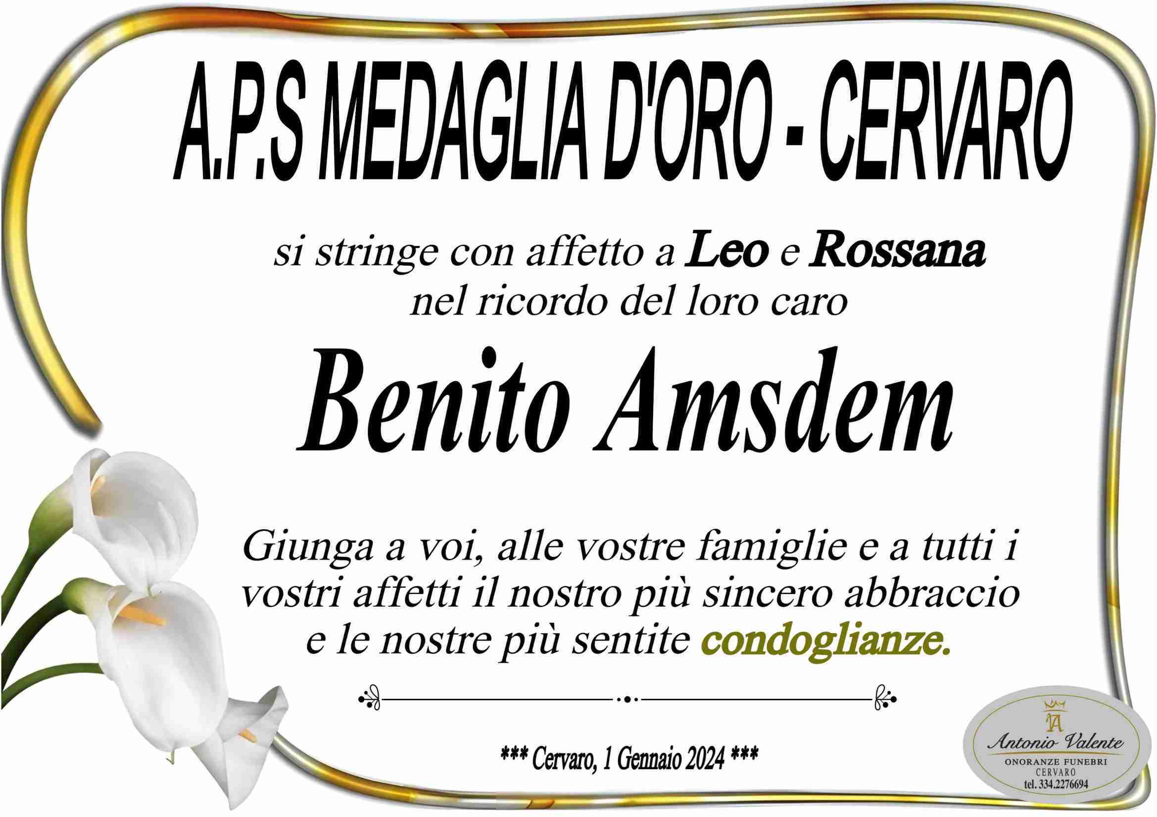 Benito Amsdem