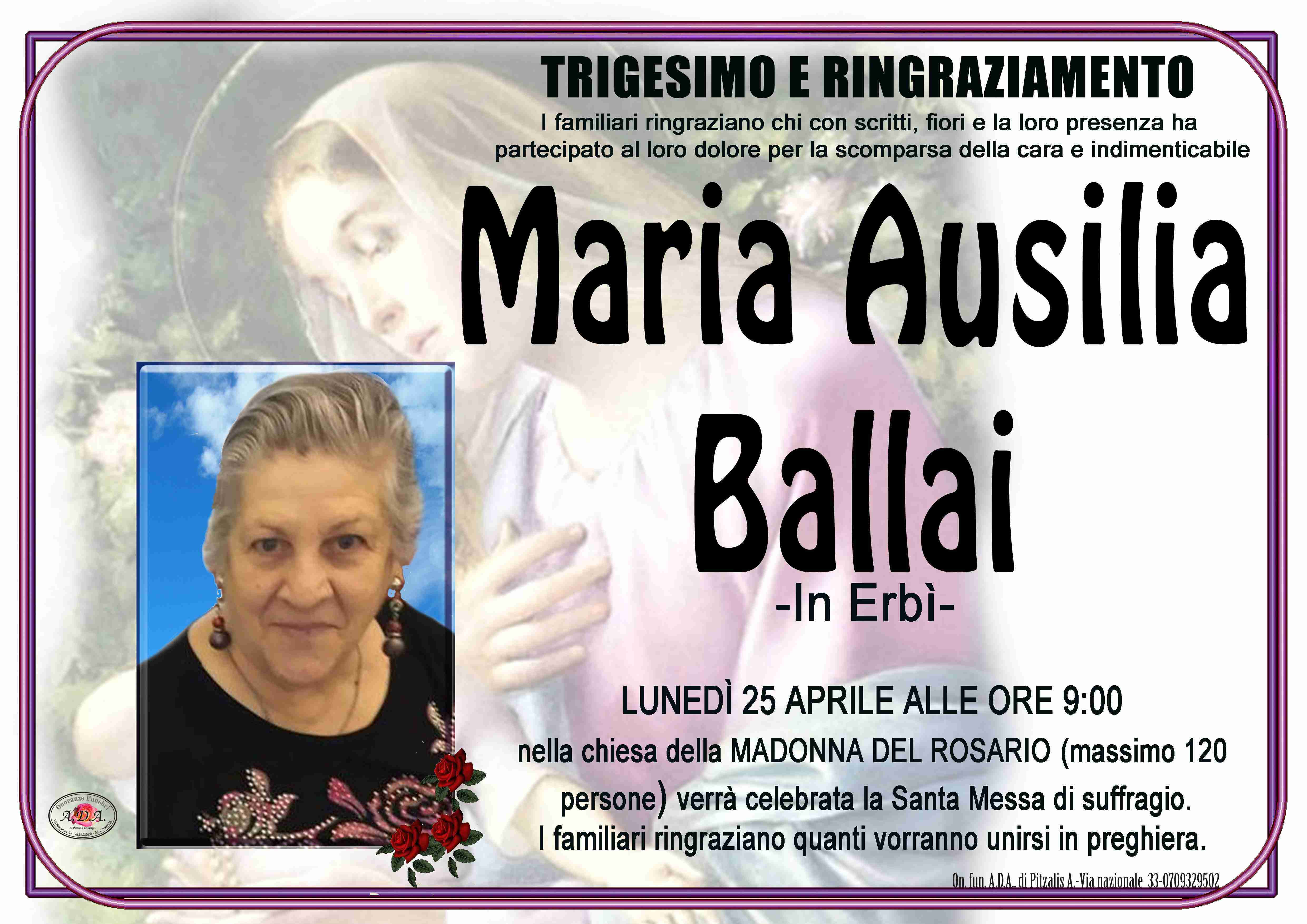 Maria Ausilia Ballai
