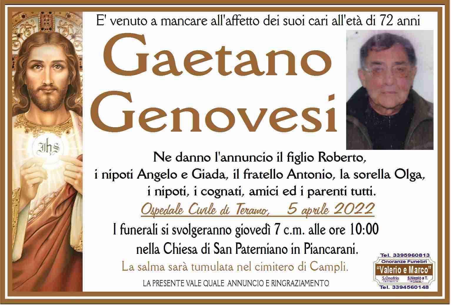 Gaetano Genovesi