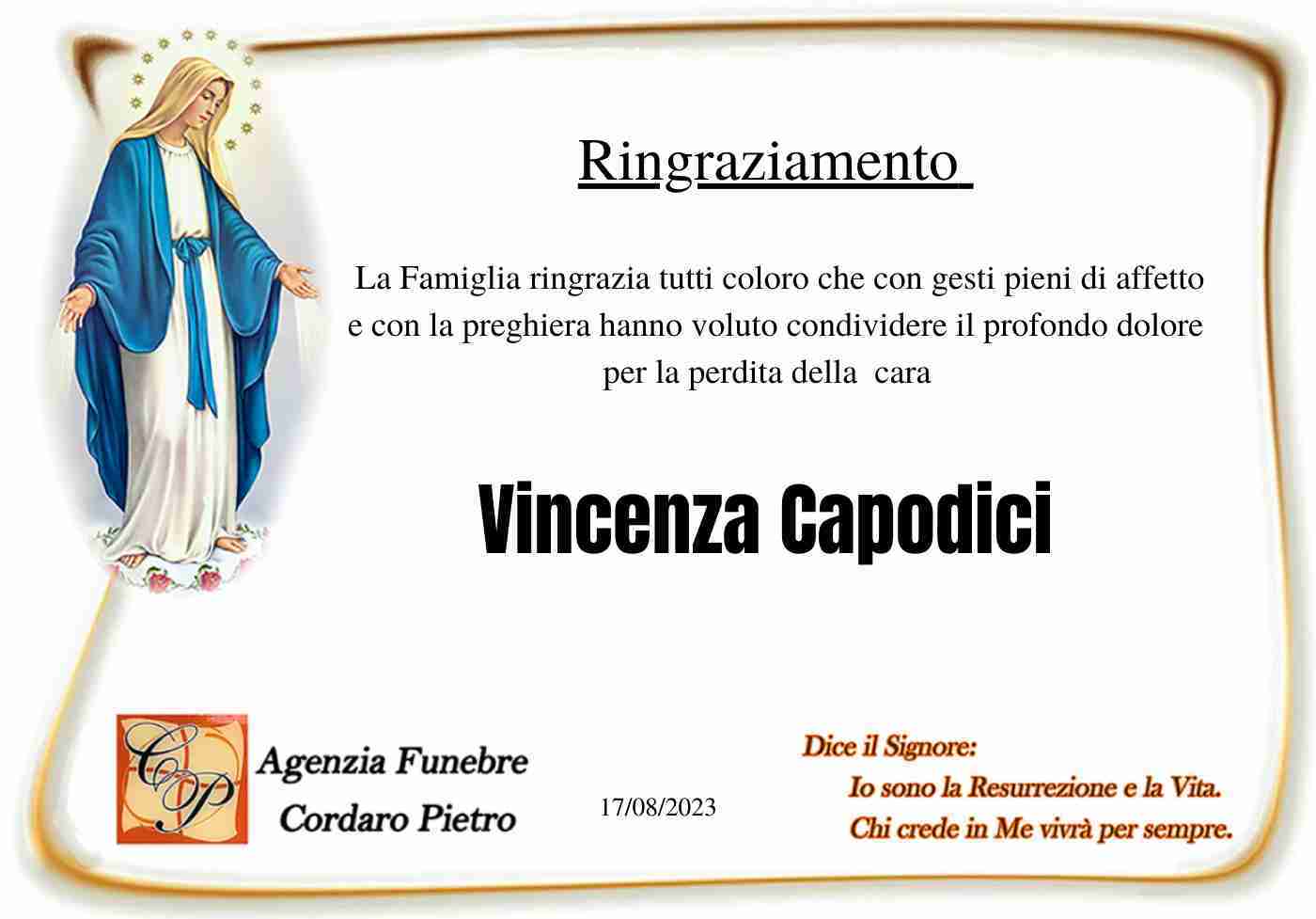 Vincenza Capodici