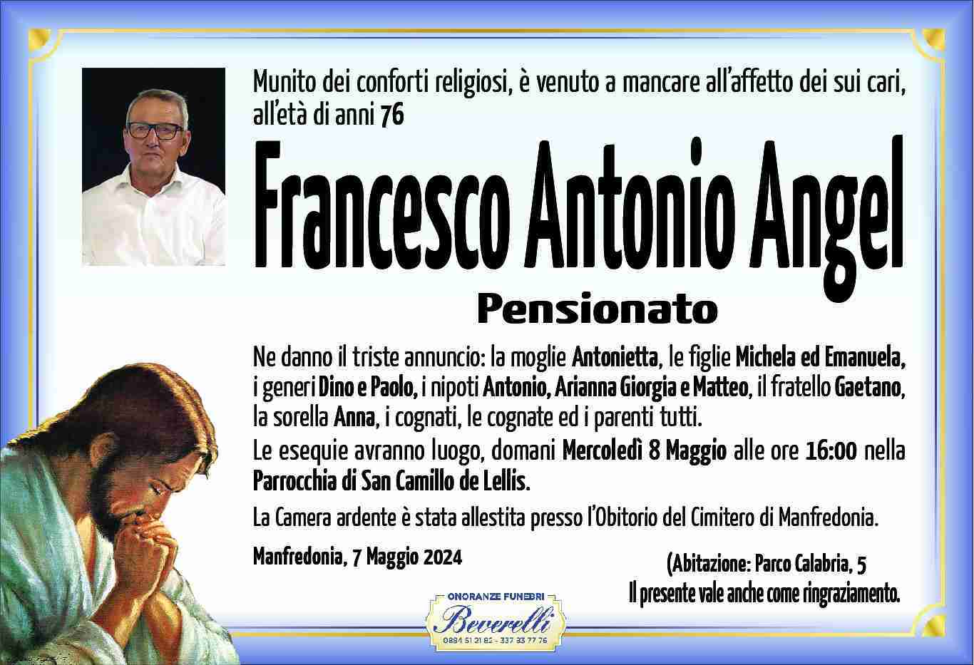 Francesco Antonio Angel