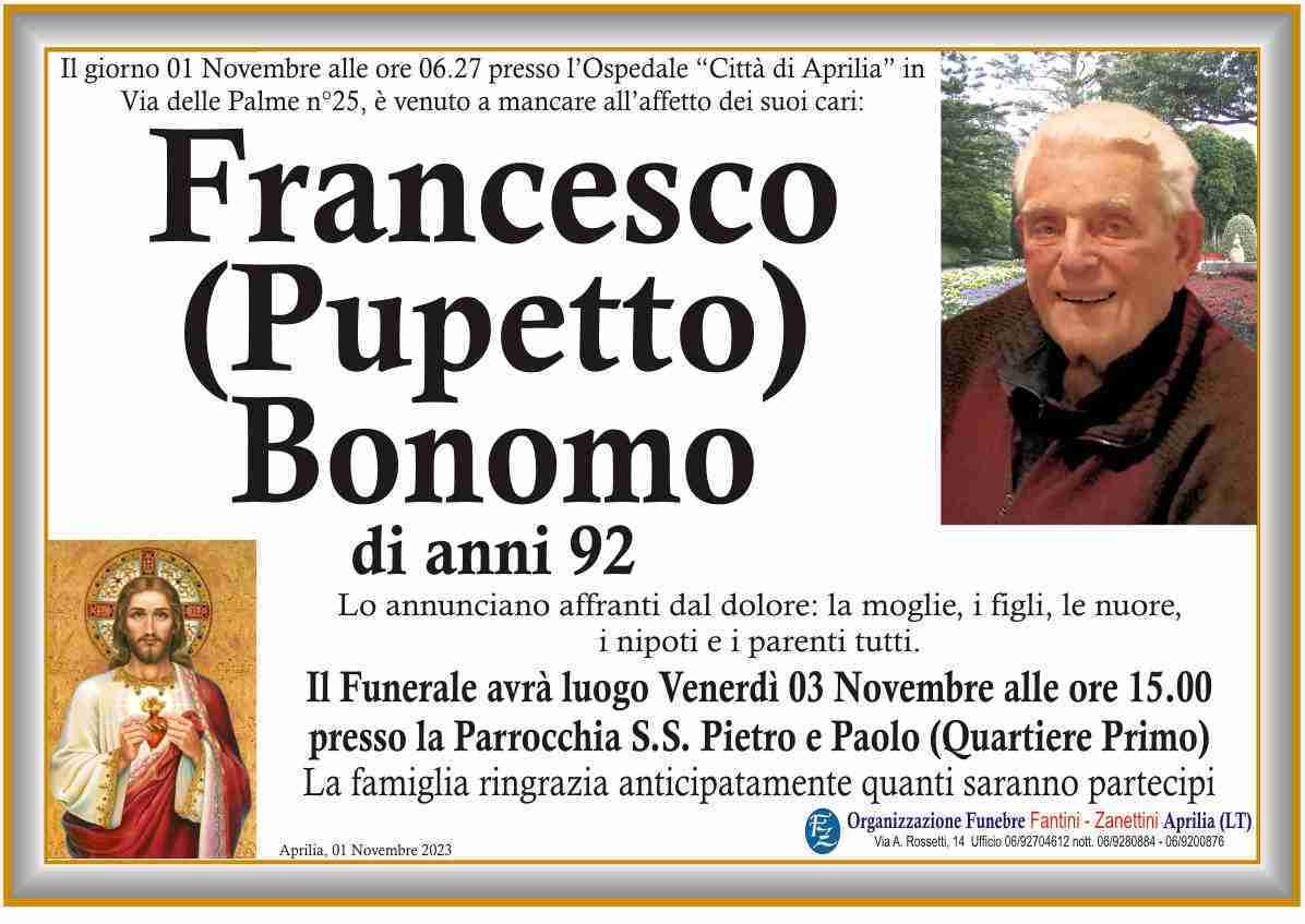 Francesco Bonomo