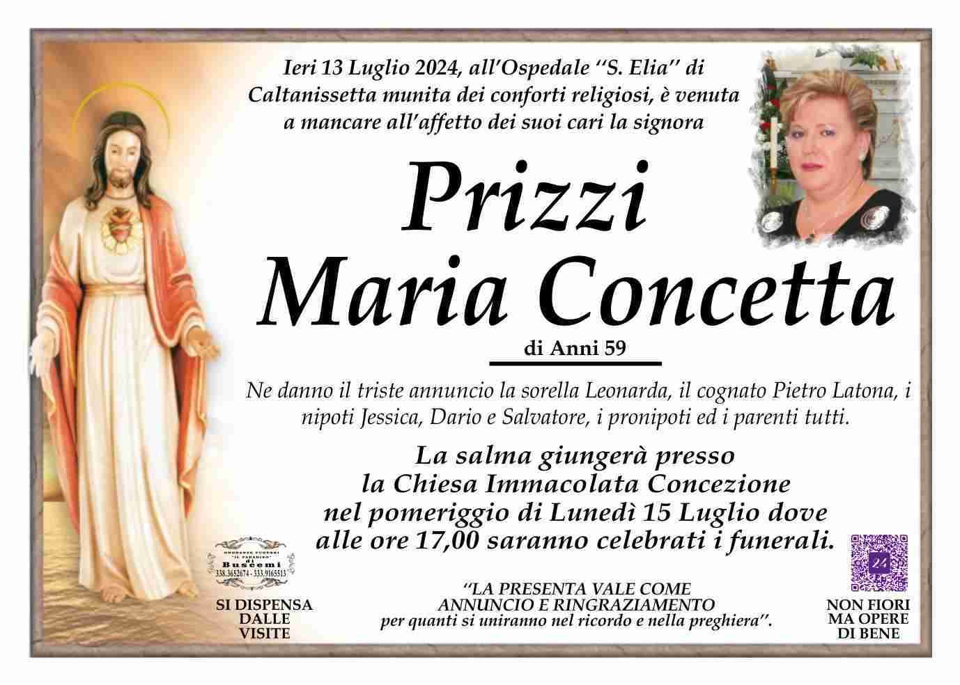 Prizzi Maria Concetta