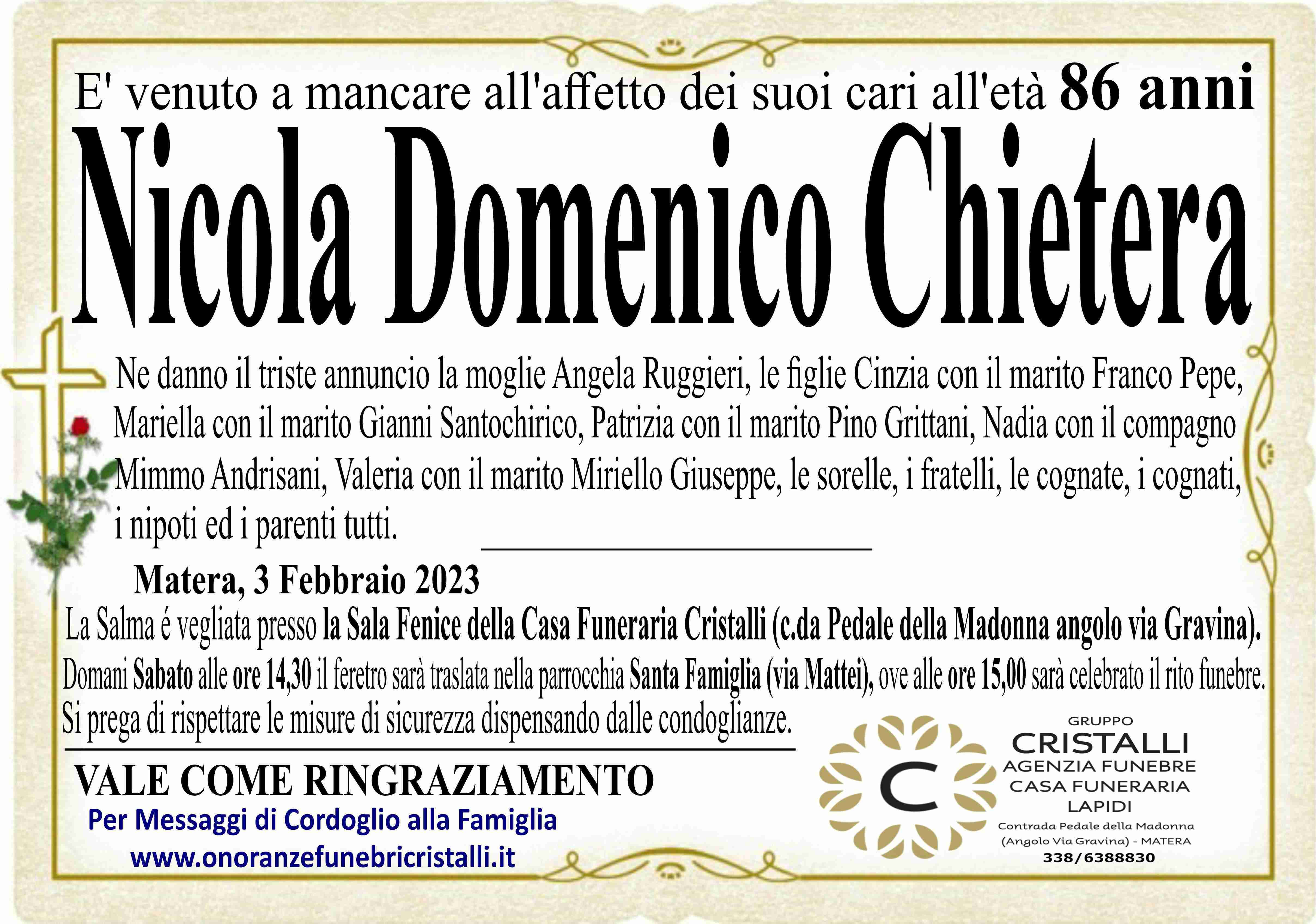 Nicola Domenico Chietera