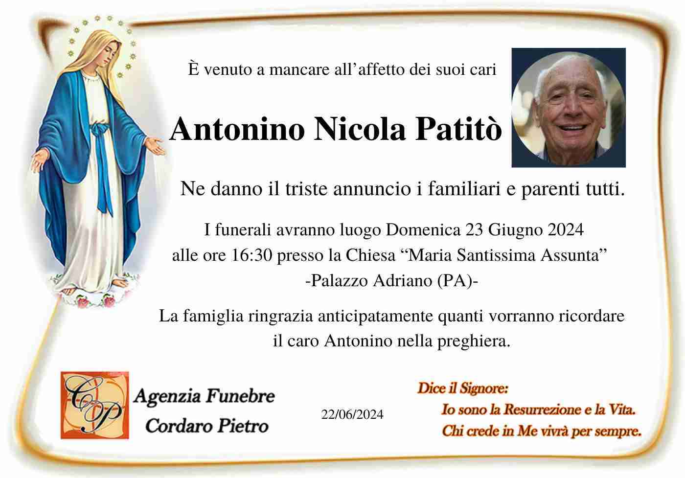 Antonino Nicola Patitò