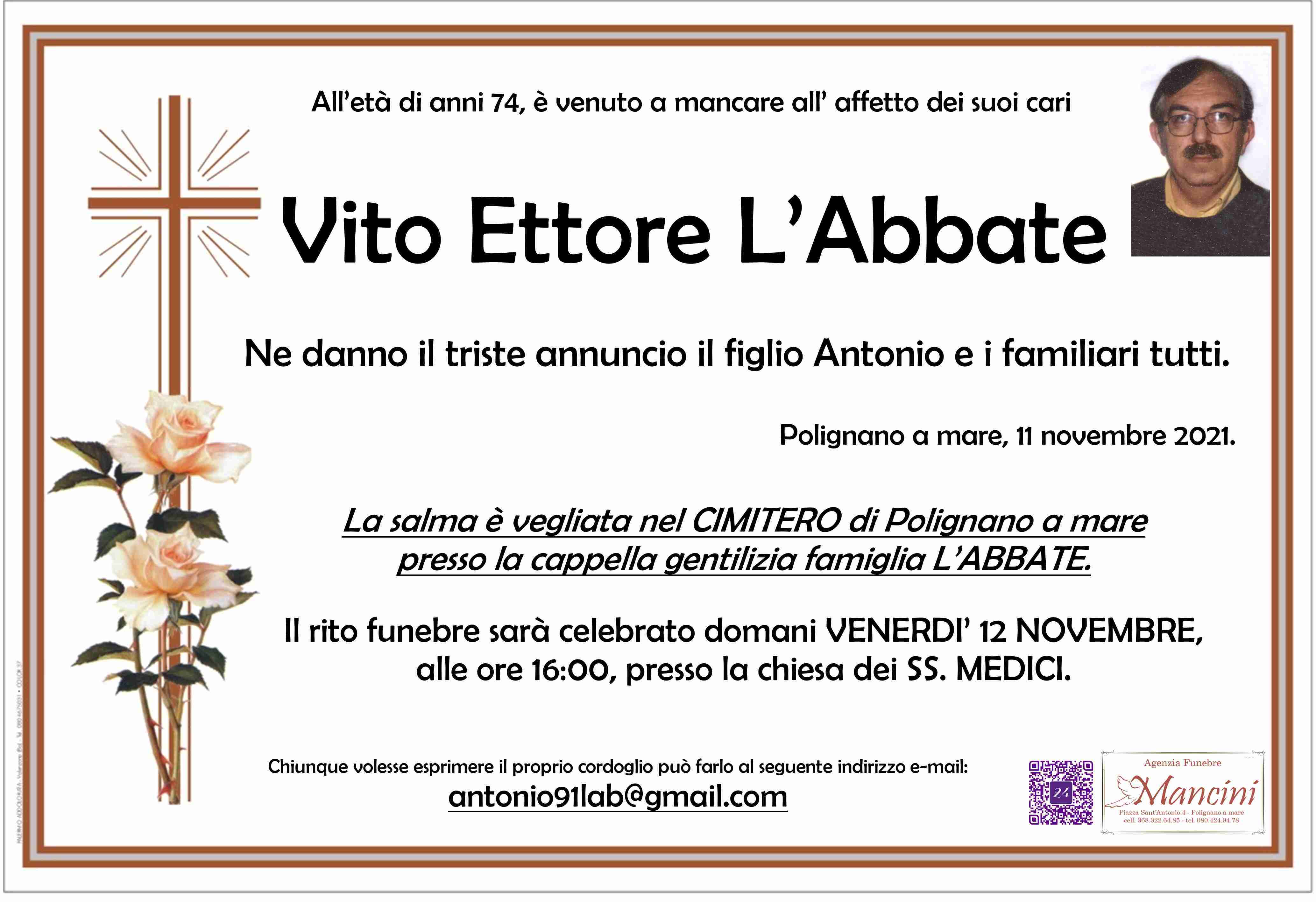 Vito Antonio Ettore L'Abbate